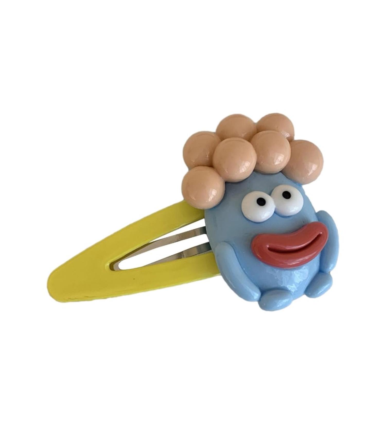 Limtula Girls Hair Clip Devil Sweet Funny Cute Hair Snap Clip Headwear Hair Accessories for Women Girls Blue - Buy Online on GoSupps.com