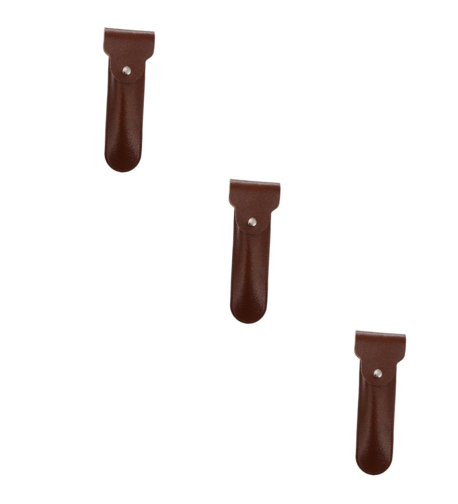 Beavorty 3-in-1 Razor Holster & Travel Case for Men - PU Leather Storage Box for Facial Shaver - Buy Online on GoSupps.com