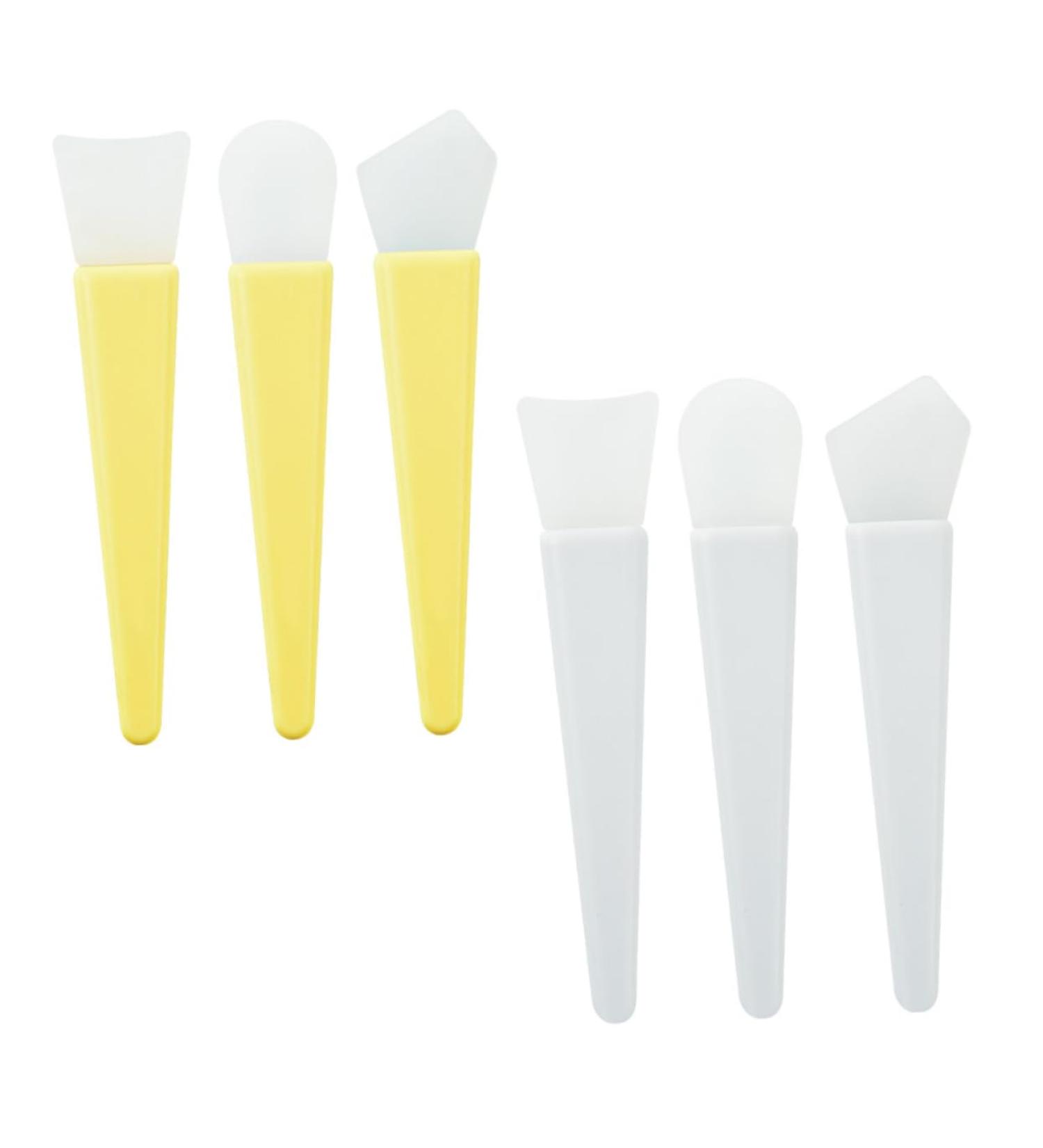 minkissy Skincare Tool Brush Silicone Spatulas Skincare Makeup for Facials Facialmask Applicator Facial Beauty Brush Set Care Tools Silicone Facial Mud Applicator Miss 2 Sets Skincare Tools - Buy Online on GoSupps.com