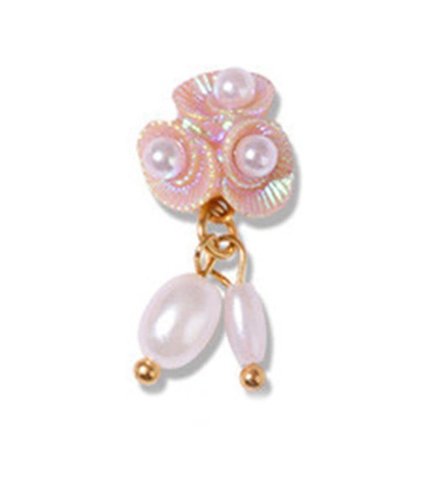 Shop K2365 Art Accessories - 3D Nail Jewelry Pearl Pendants & Aurora Flower Art Supplies | International Shipping Available - Buy Online on GoSupps.com