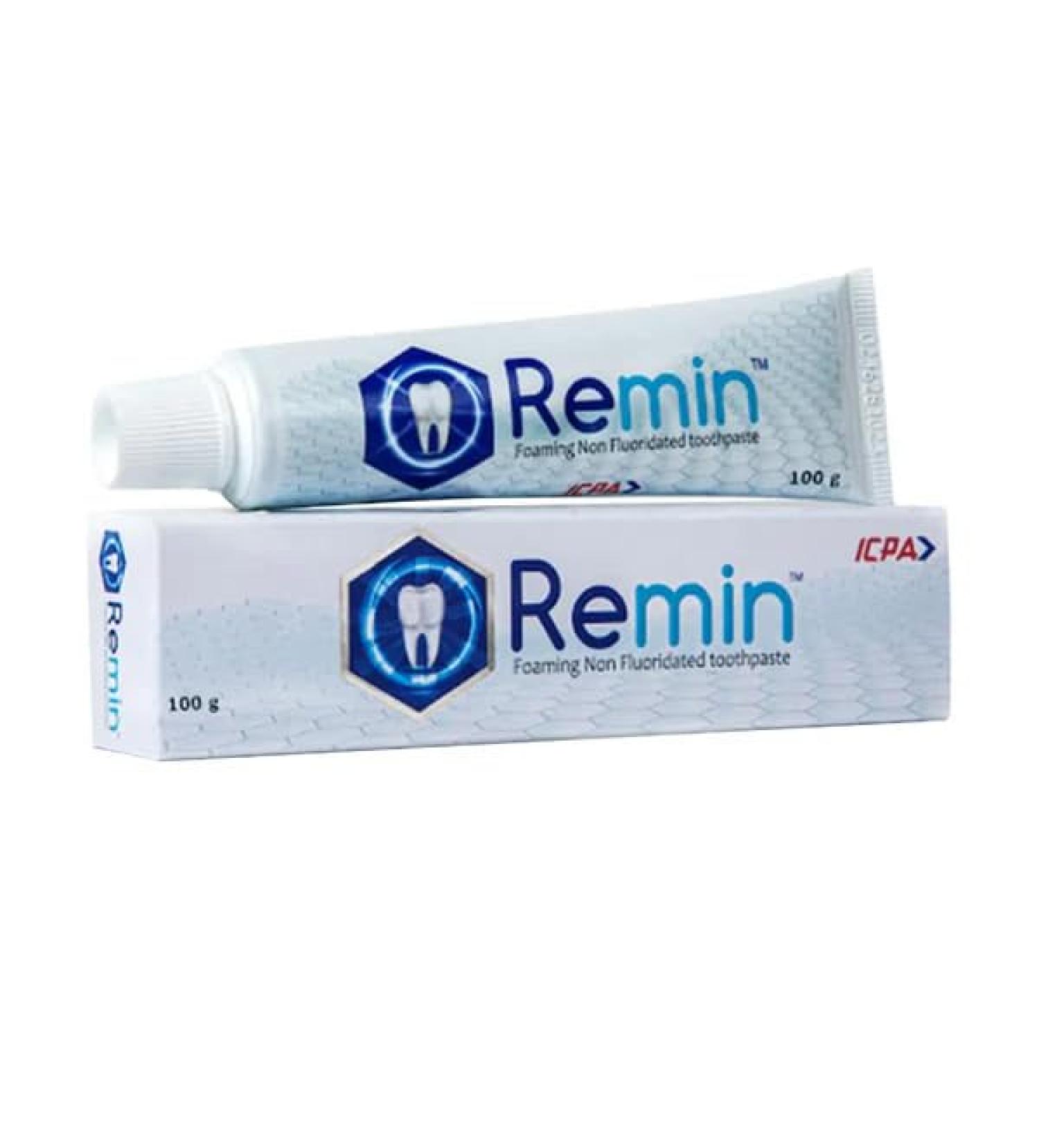 ICPA Remin Foaming Nonfluoridated Toothpaste 100gm