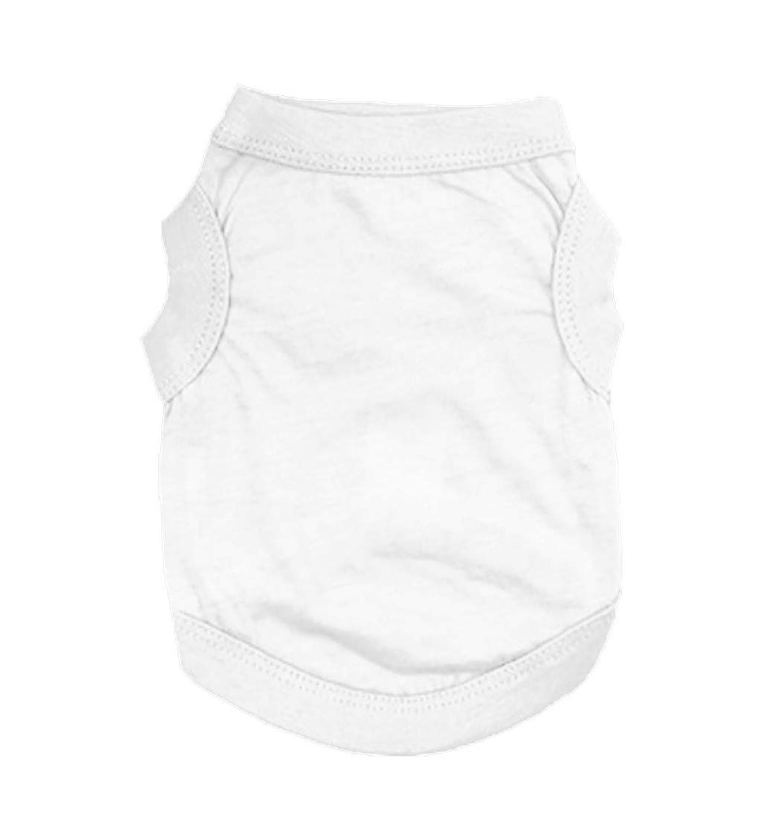 Amfirst Summer Puppy T-Shirt Vest | Soft Stretchy XL White Dog Shirt for Outdoor Walking | Ideal Summer Tank Top - Buy Online on GoSupps.com
