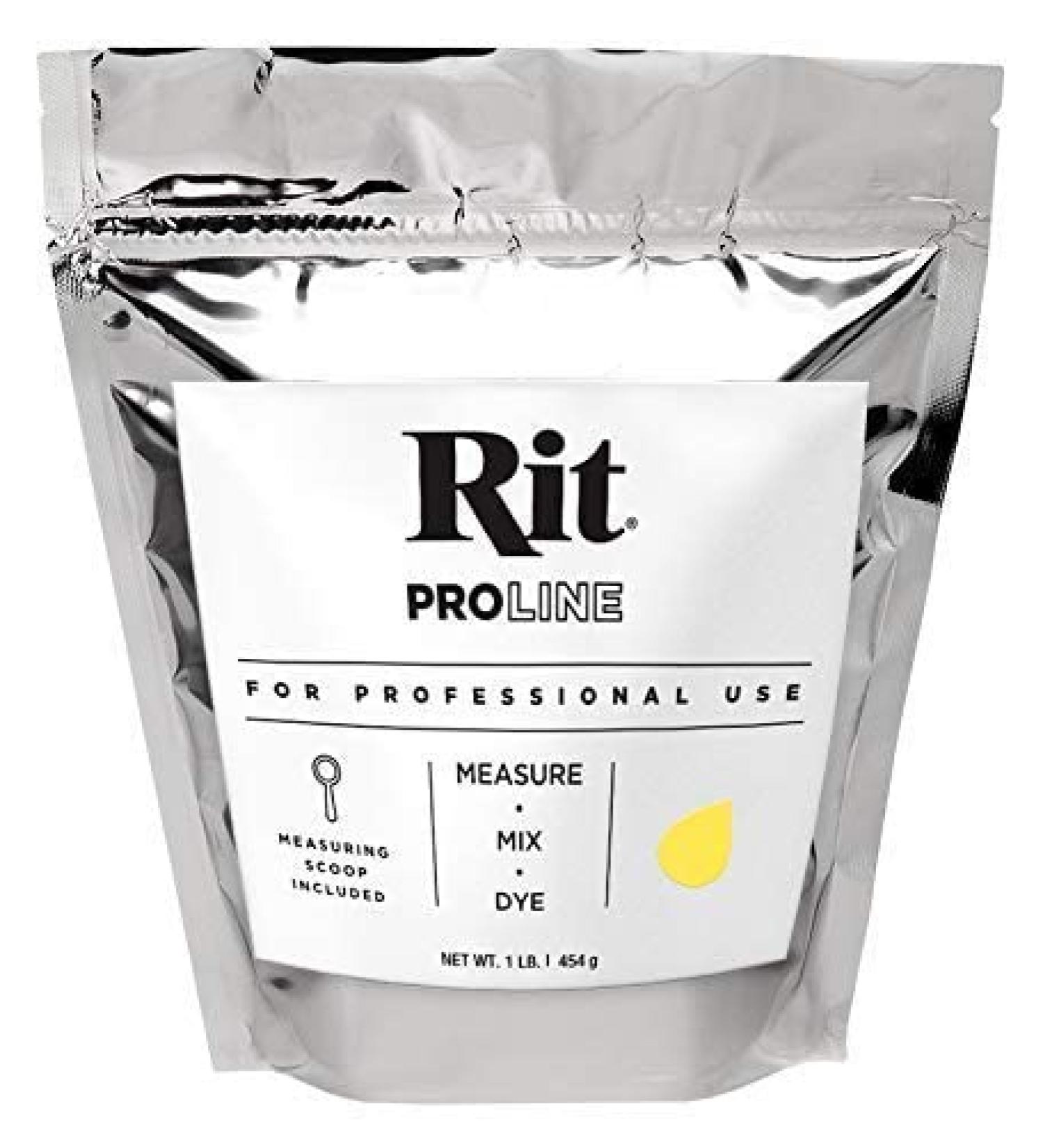 Rit Dye ProLine 1 LB Powder Dye (Lemon Yellow) - Buy Online on GoSupps.com