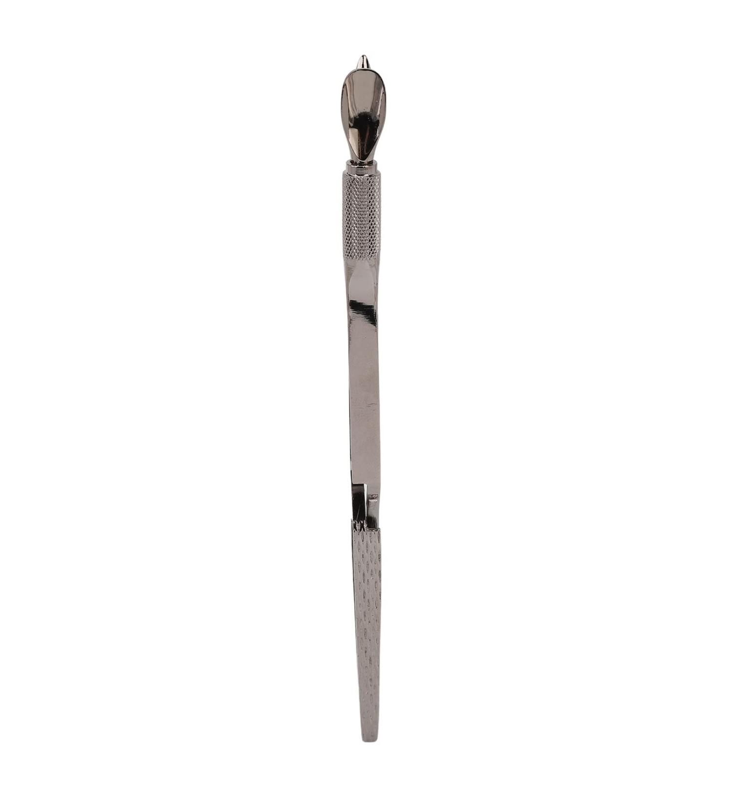 Nail Cuticle Pusher Double End Light Double Ended Cuticle Light Treatment Double Ended Glue for Extractor Cuticle Pushers (Ruthenium Black) - Buy Online on GoSupps.com