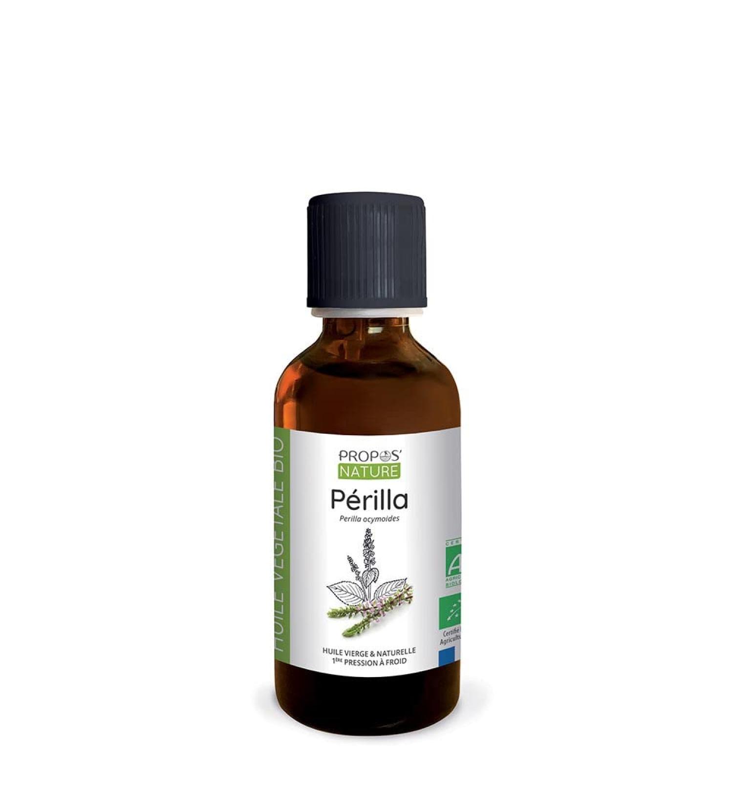 Organic Perilla Oil - 100% Pure and Natural - 50 ml - Laboratoire Propos Nature - Buy Online on GoSupps.com