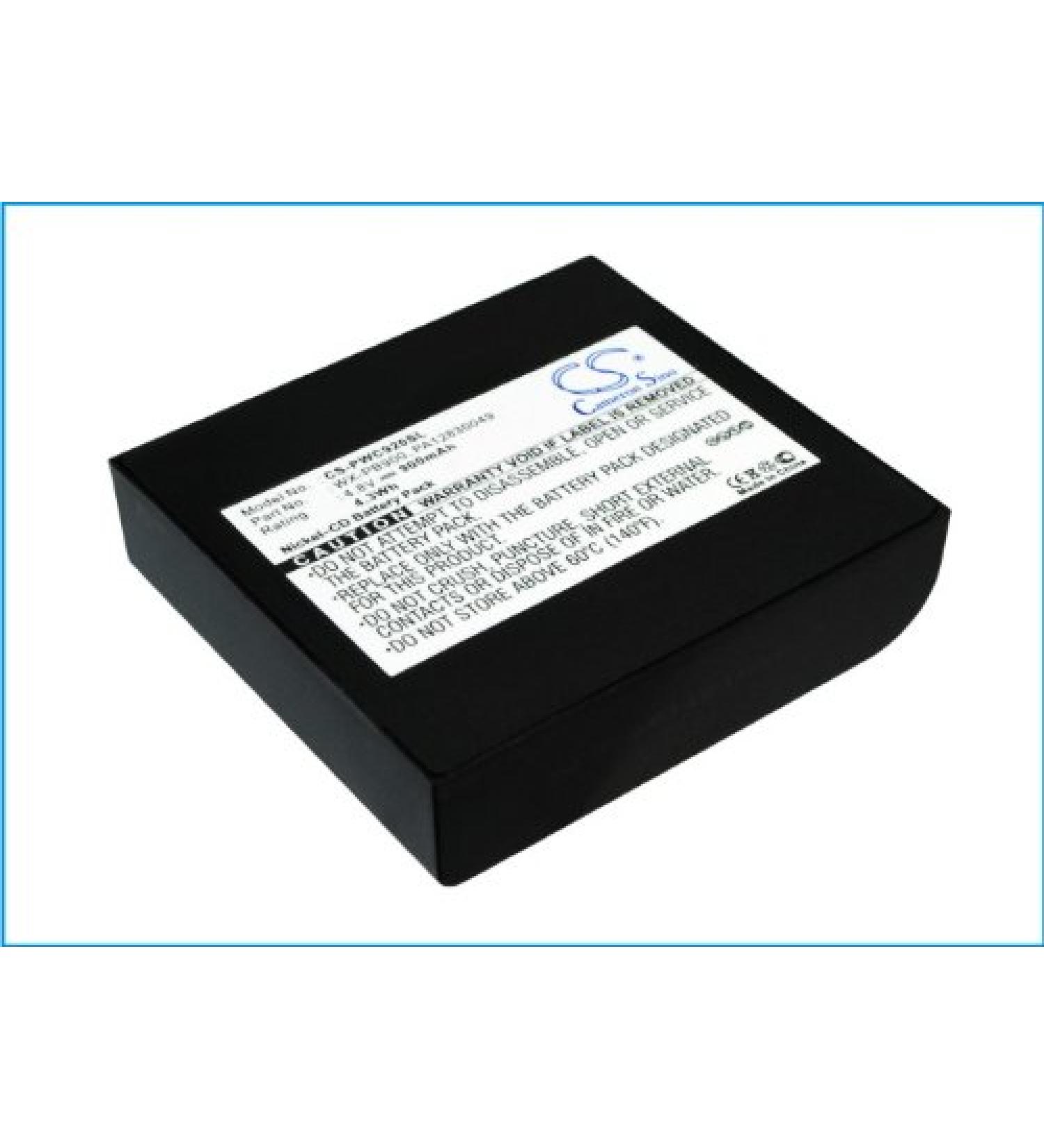 WX-PB900 900mAh Battery Compatible with PB-900I WX-C920 WX-C1020 - 4.8V | International Shipping Available - Buy Online on GoSupps.com