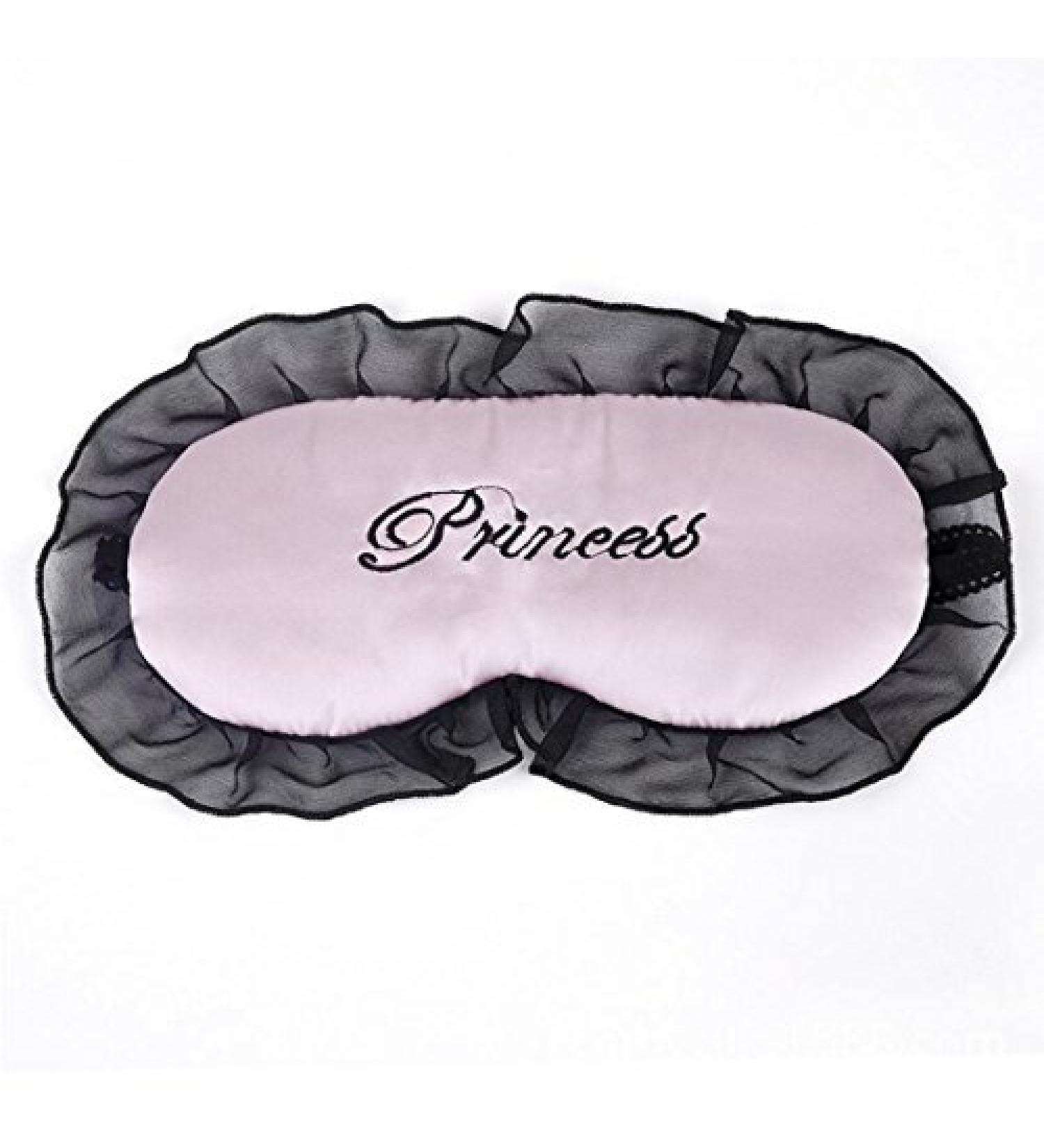 Natural Silk Creative Sleep Eye Mask Sleeping Eyes Cover Eyeshade with Lace Border (Princess)