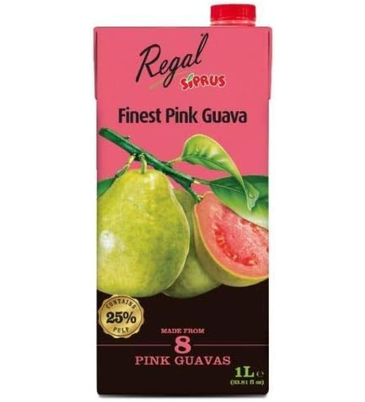 Regal Bakery Pink Guava Tetra Juice 1L