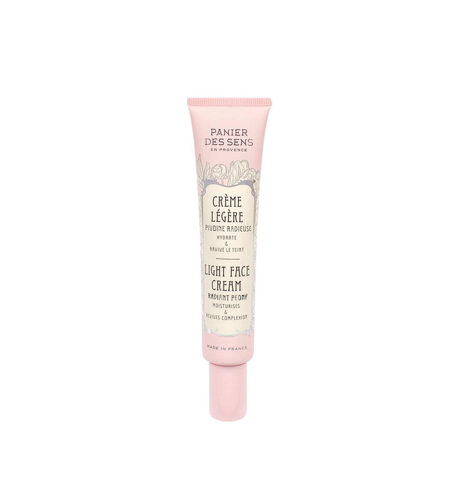 Buy Panier des Sens Light Face Cream - Hyaluronic Acid & Peony Extract | 98% Natural | Hydrating French Skincare for Women | 1.4 fl oz - Buy Online on GoSupps.com