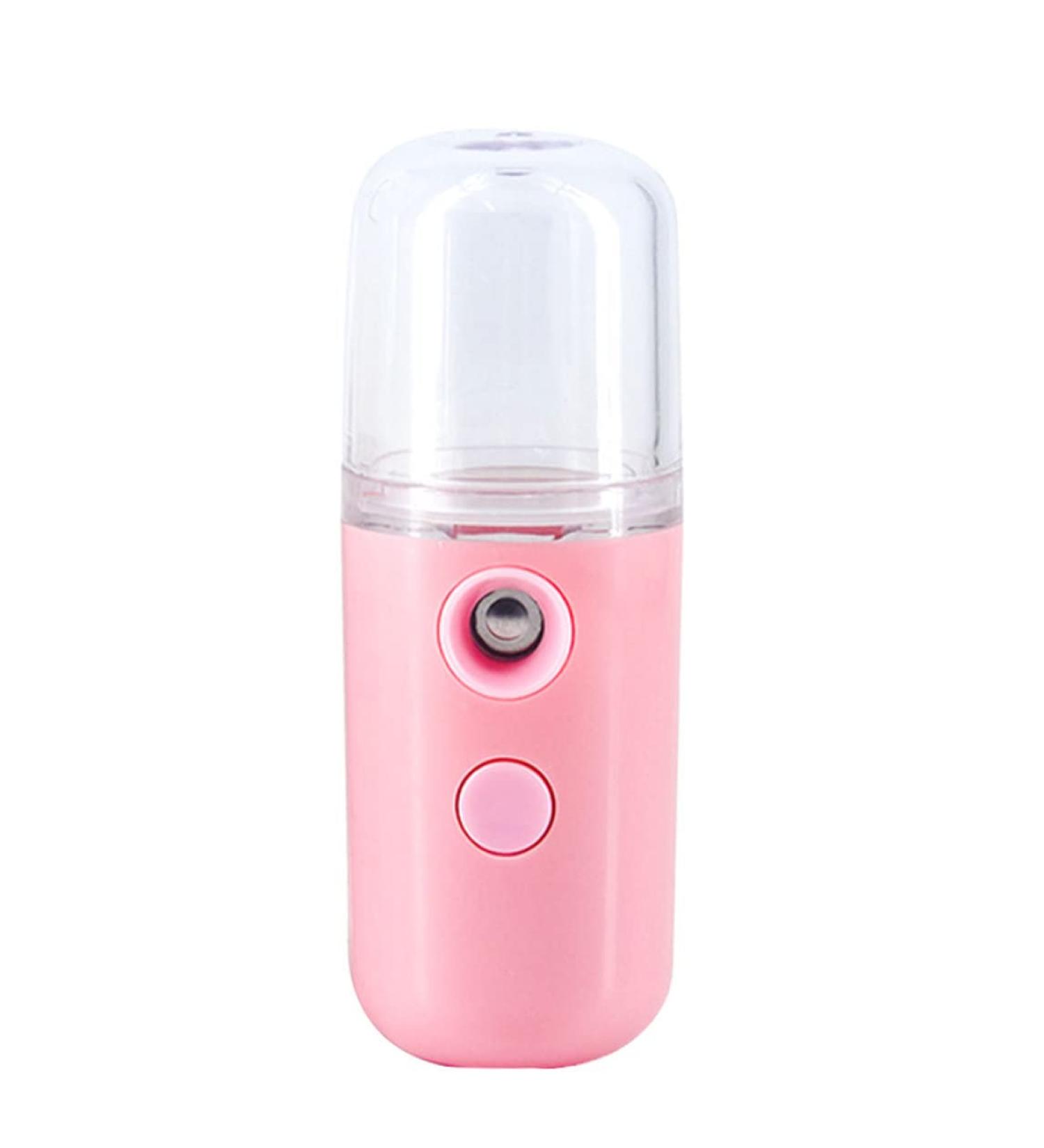Facial Mister Portable Mini Face Sprayer USB Rechargeable Facial for Hydratin Face Sprayer Pink - Buy Online on GoSupps.com