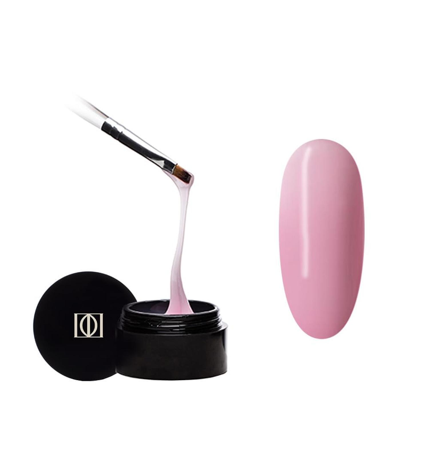 Didier Lab - Premium Pink Mask Solid Builder Gel for Nails - Hard Gel Builder for Extension - Nail Strengthener - LED UV Builder Gel for Nails - Split Nail Repair - Nail Hardener Gel - 15 ml 15 ml (Pack of 1) Pink Mask - Buy Online on GoSupps.com