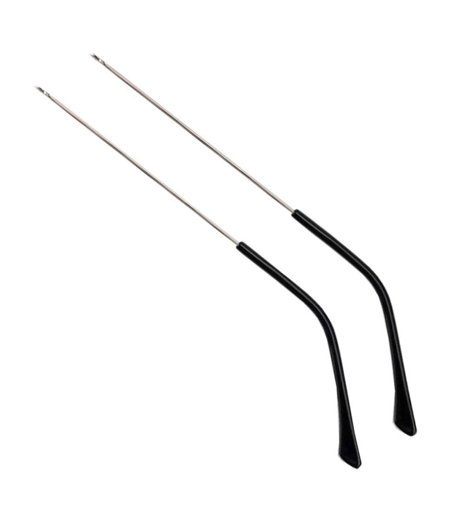 Munani glasses arm leg glasses replacement arm of glasses glasses glasses replacement accessories 1 pair of vintage glasses replacement temple glasses metal frame arms silver