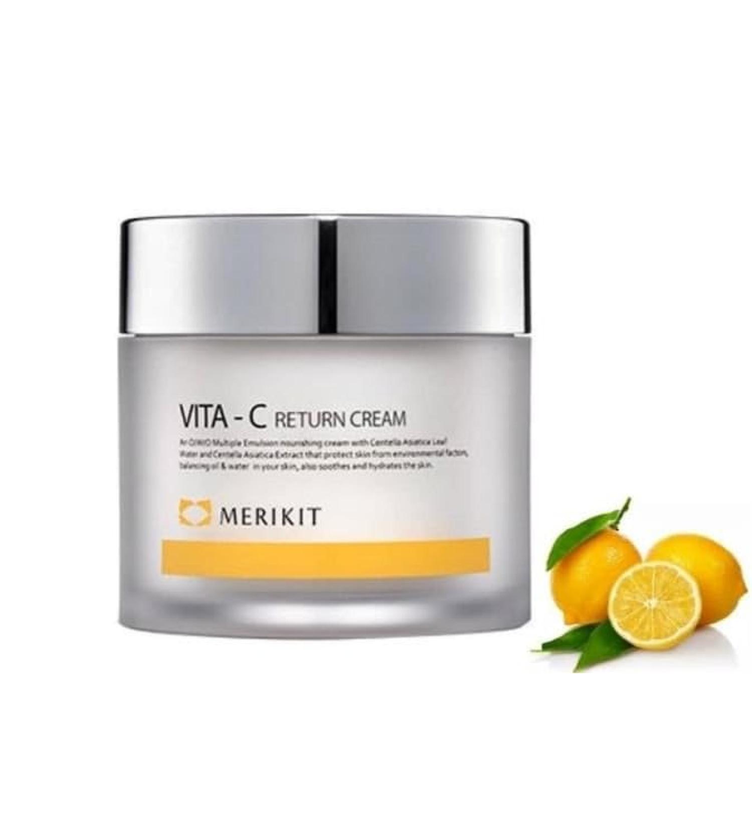 Buy Korea Vita-C Return Cream 100ml - Moisturizing & Soothing Skin Formula - International Shipping Available - Buy Online on GoSupps.com