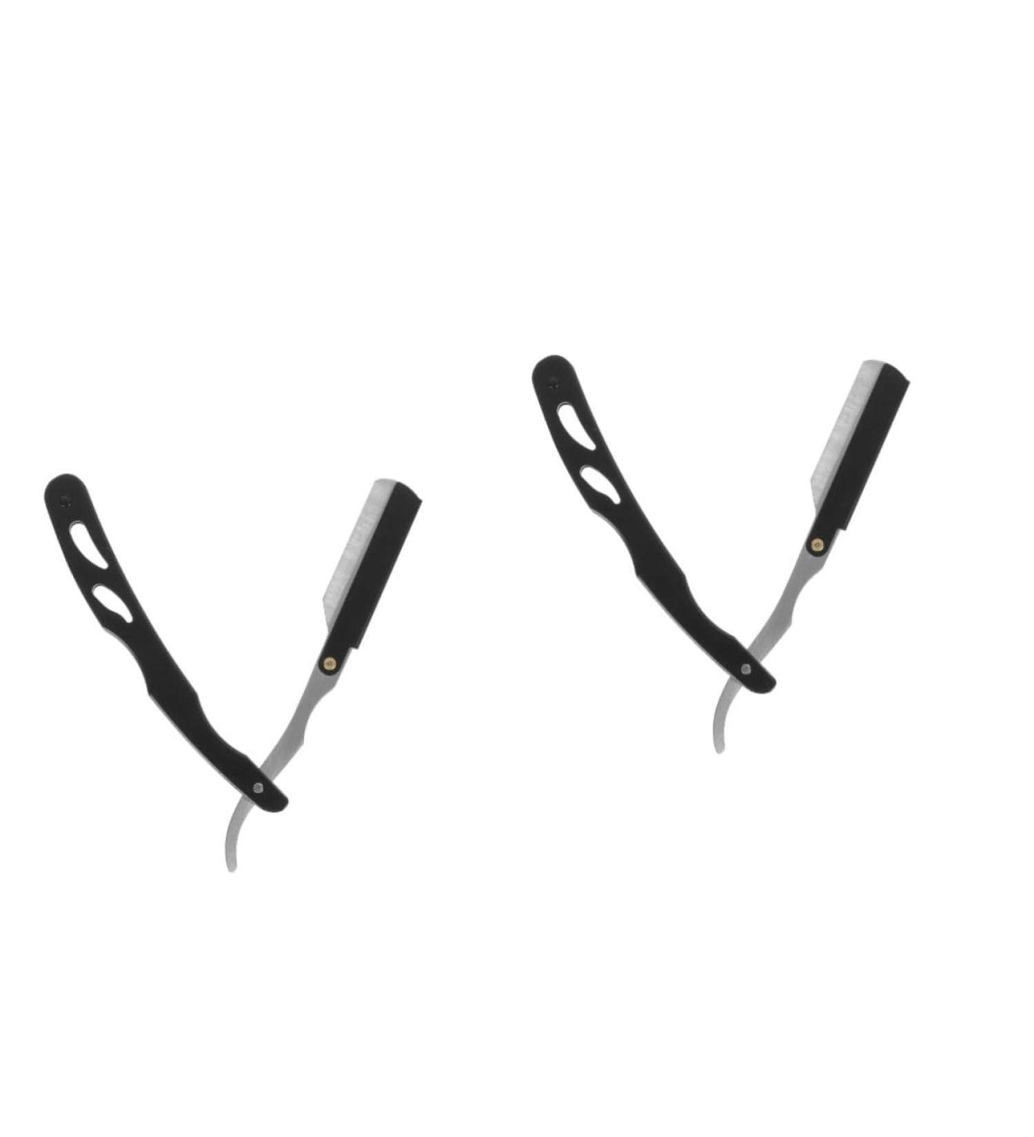 Angoily Stainless Steel 2-Path Manual Shaver for Men | Rapid Precision Beard Razor & Hairdresser Tool - Buy Online on GoSupps.com