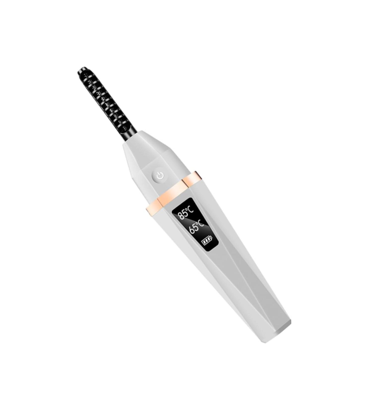 Didiseaon Eyelash Curler Heated Curlers Mini Hair Curler Professional Styling Tools Lash Curling Tools Eyelash Tool Electrical Tools White Makeup Tools Electro-Thermal Miss Abs - Buy Online on GoSupps.com