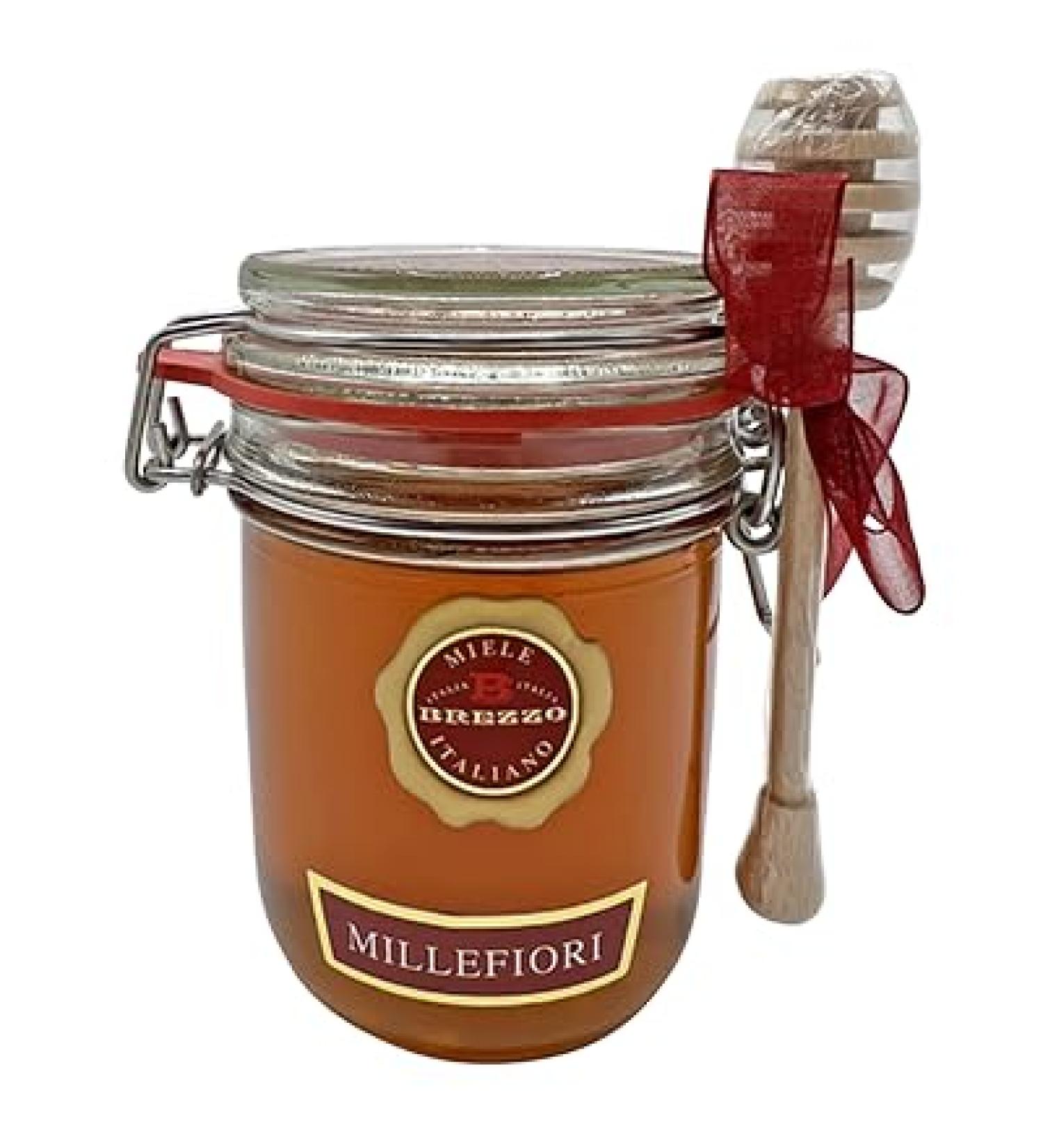 Millefiori Honey With Spergimiel 400 Grams - Brezzo