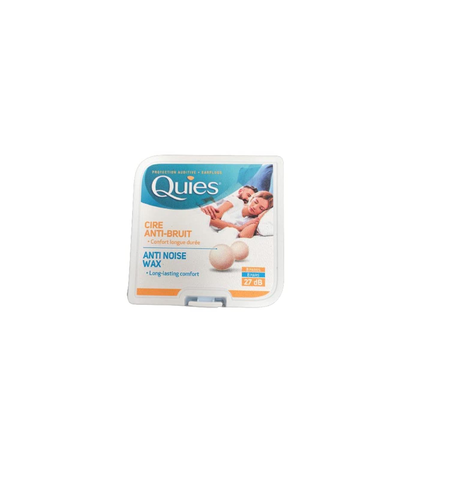 Quie's earplugs 2 pack of 8 pairs