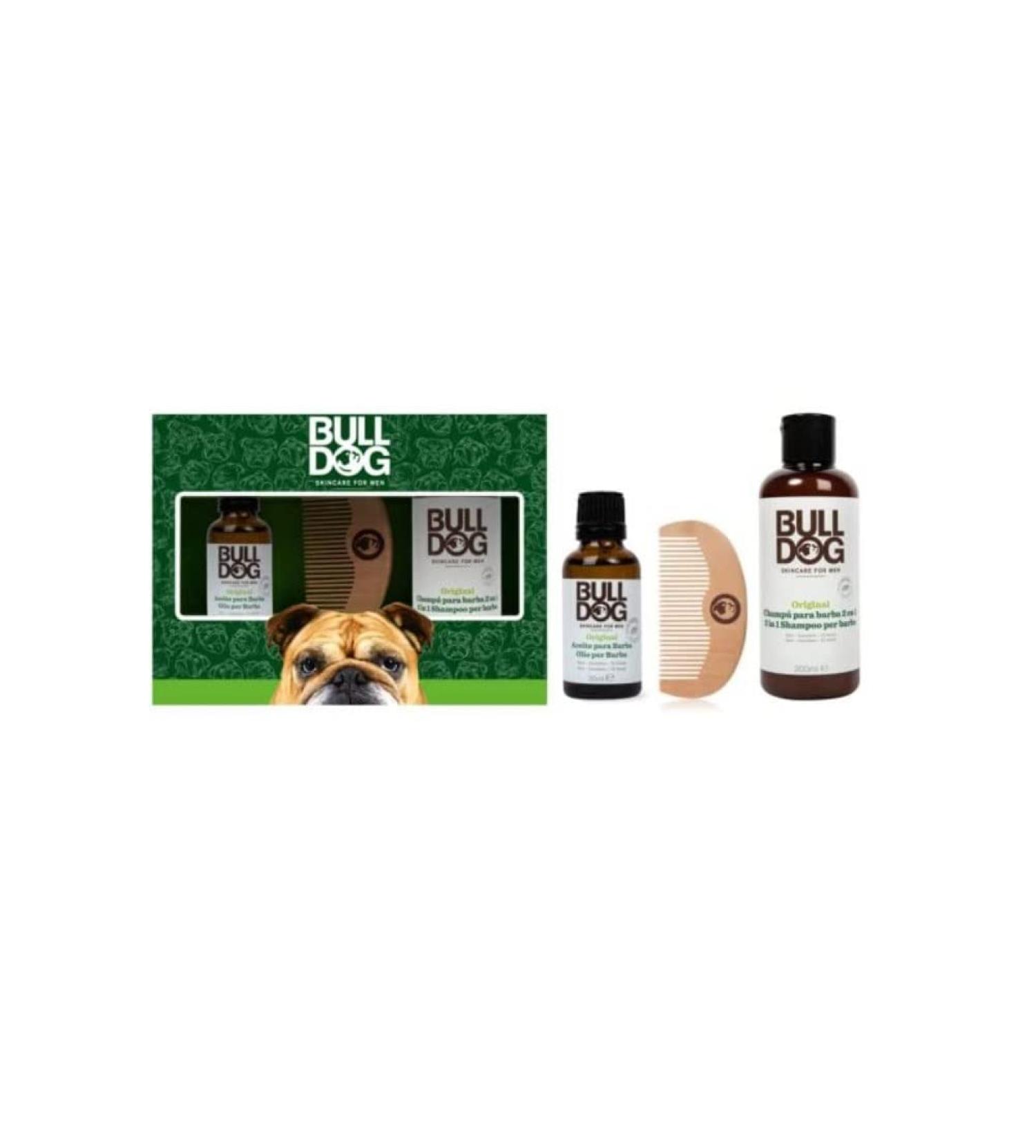 Bulldog Skincare Beard Care Kit 350g - Complete grooming solution for a well-maintained beard - Buy Online on GoSupps.com