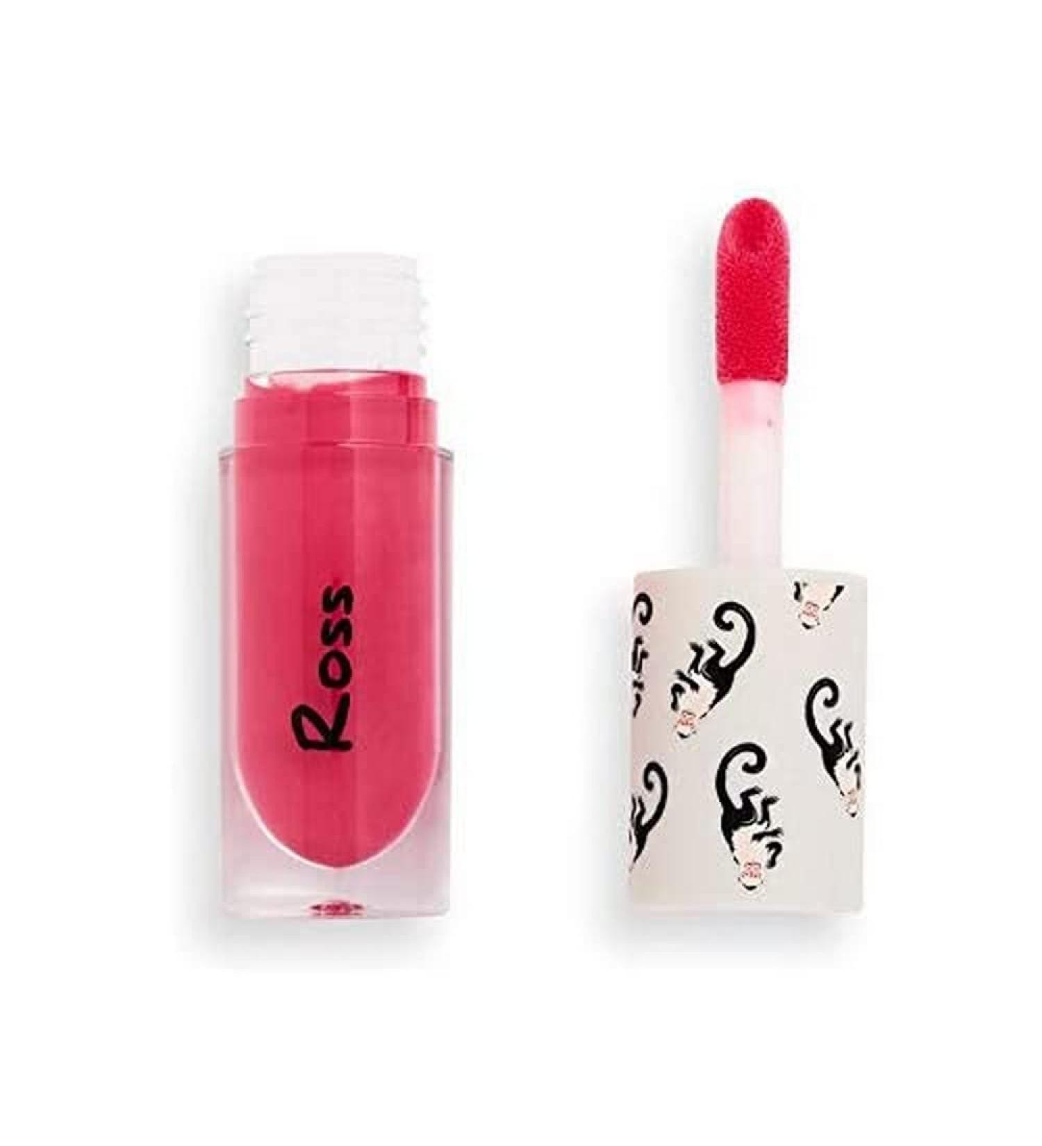 Makeup Revolution Beauty X Friends Ross Lipgloss Deep Plum 1 Count (Pack of 1)