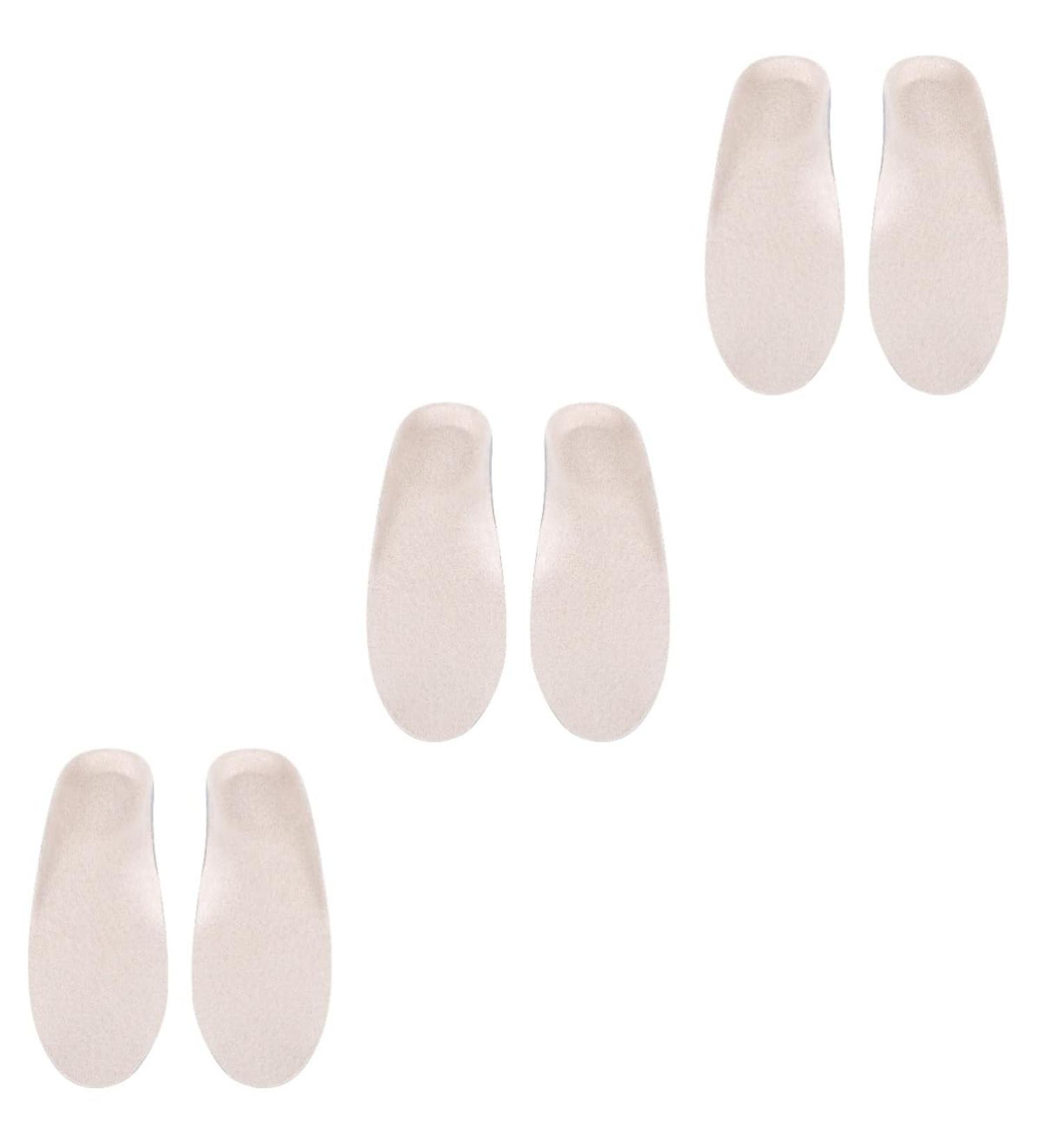 FRCOLOR 3pcs Foot Orthotic Insoles - Flatfoot Pads & Arch Support Shoe Inserts for Enhanced Foot Care - Buy Online on GoSupps.com