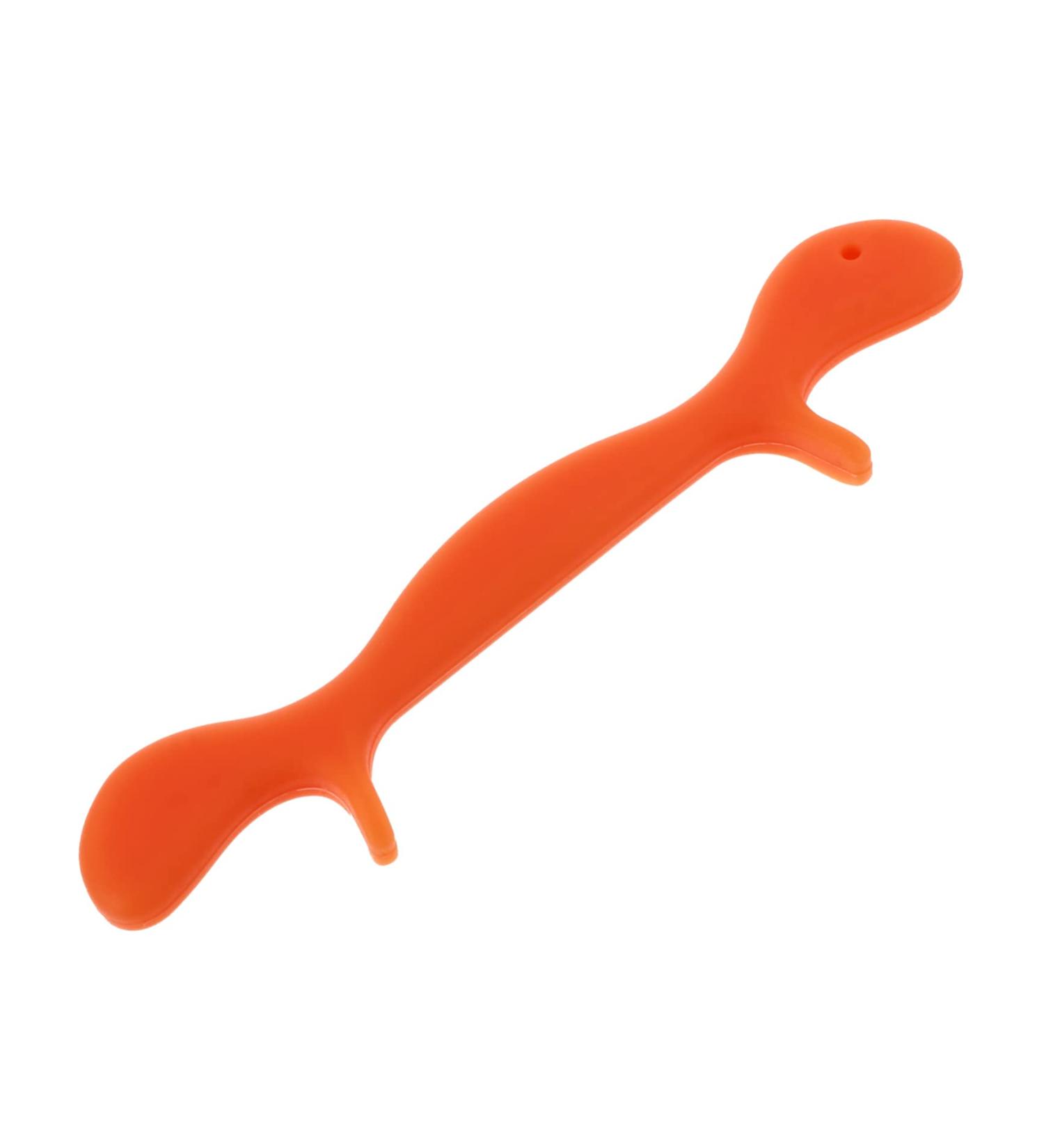 SOESFOUFU Facial Lifting Device Orthotics Smiling Maker -lift Exerciser Mouth Slimmer Shaper Cosmetology Kit Silicone Slimmer Facial Exerciser Smiling Training Brace Lip Man Neck Silica Gel 11.5X2.5cm Orange - Buy Online on GoSupps.com