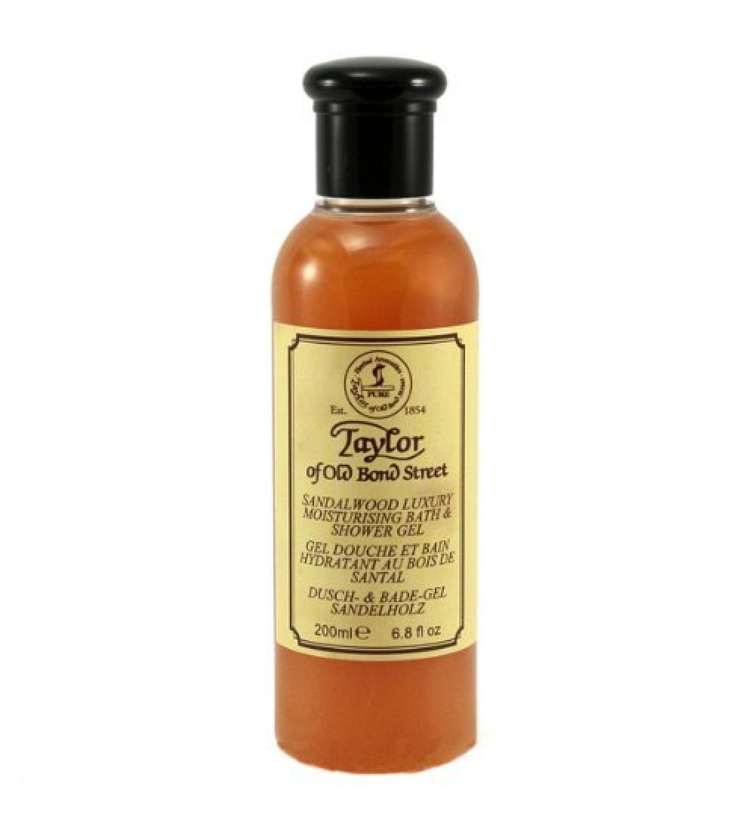 Taylor of Old Bond Street Sandalwood Luxury Moisturizing Bath & Shower Gel  6.8 fl oz