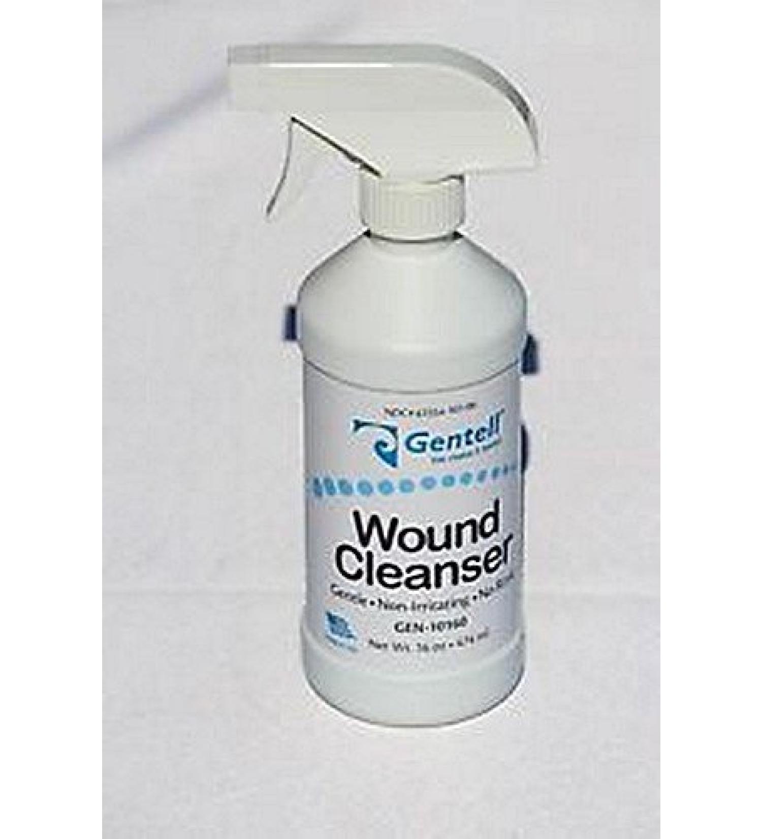Gentell Wound Cleanser 16oz Spray Bottle - 1 ea | Effective Wound Care Solution - Buy Online on GoSupps.com