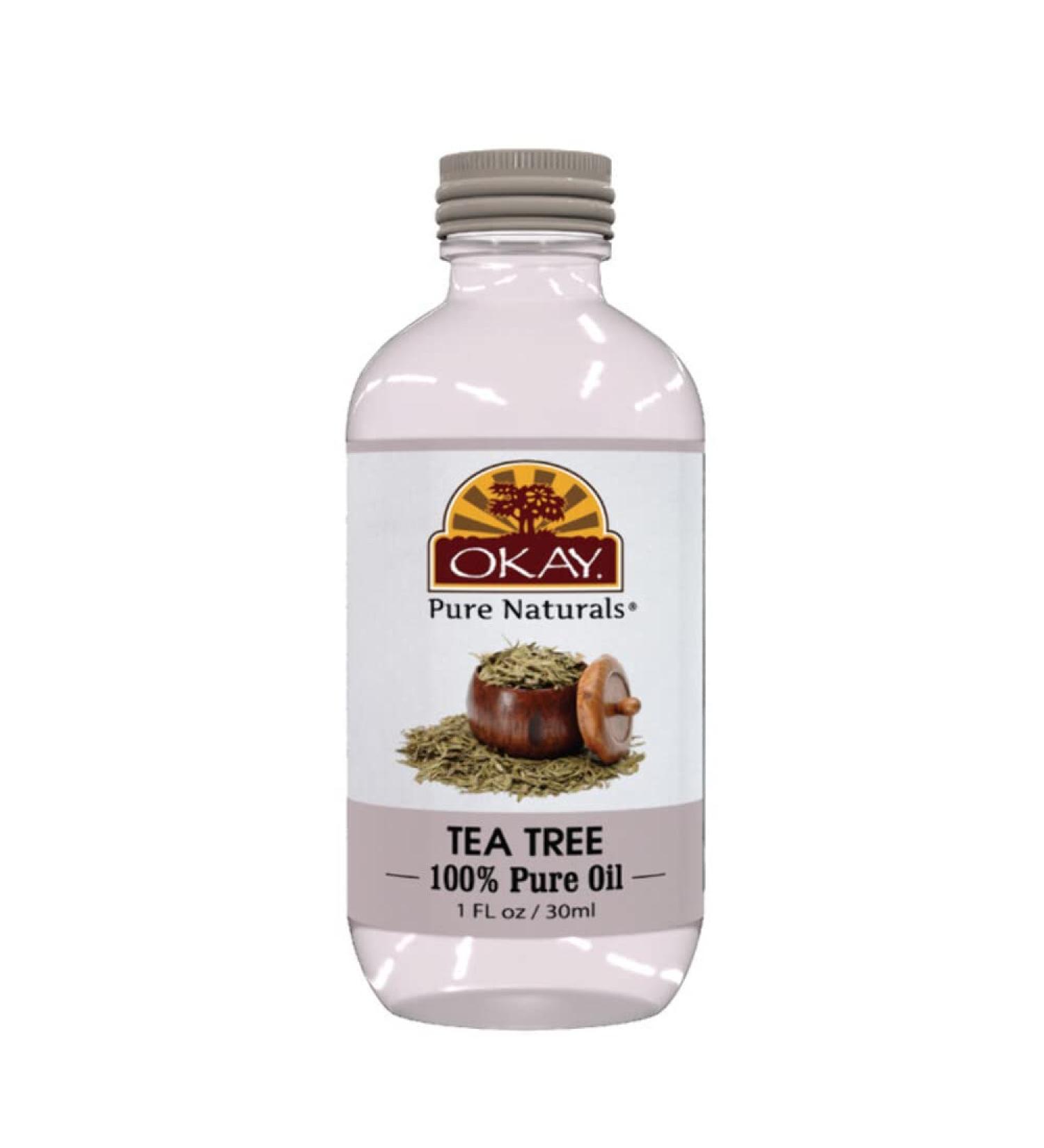 Okay 100% Tea Tree Oil 1oz - Pure & Natural Essential Oil - Buy Online on GoSupps.com