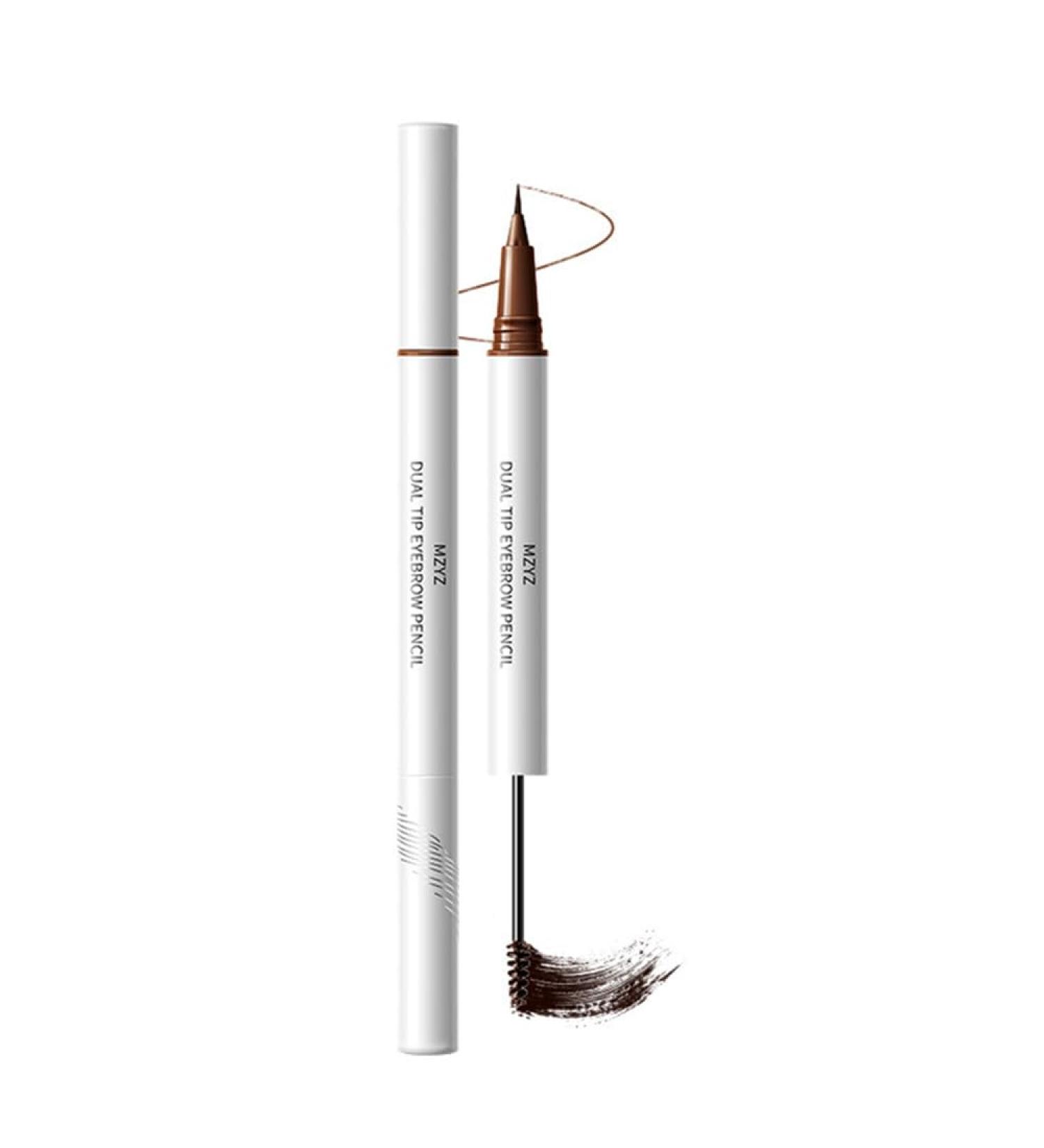 Liquid Brow Pencil - 2-in-1 Extra Fine & Tinted Gel for All-Day Hold Definition & Sculpting | Multi-Purpose Brow Brush (02 - Buy Online on GoSupps.com