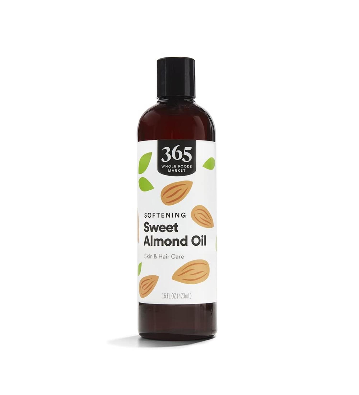 365 by Whole Foods Market Softening Sweet Almond Oil Skin & Hair Care 16 Fl Oz Sweet Almond 16 Fl Oz (Pack of 1) - Buy Online on GoSupps.com