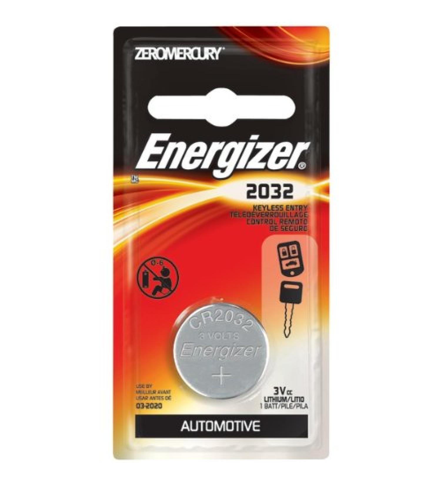 ENERGIZER 2032KEBP 3-Volt Li-Ion Battery (2032) (2032KEBP)