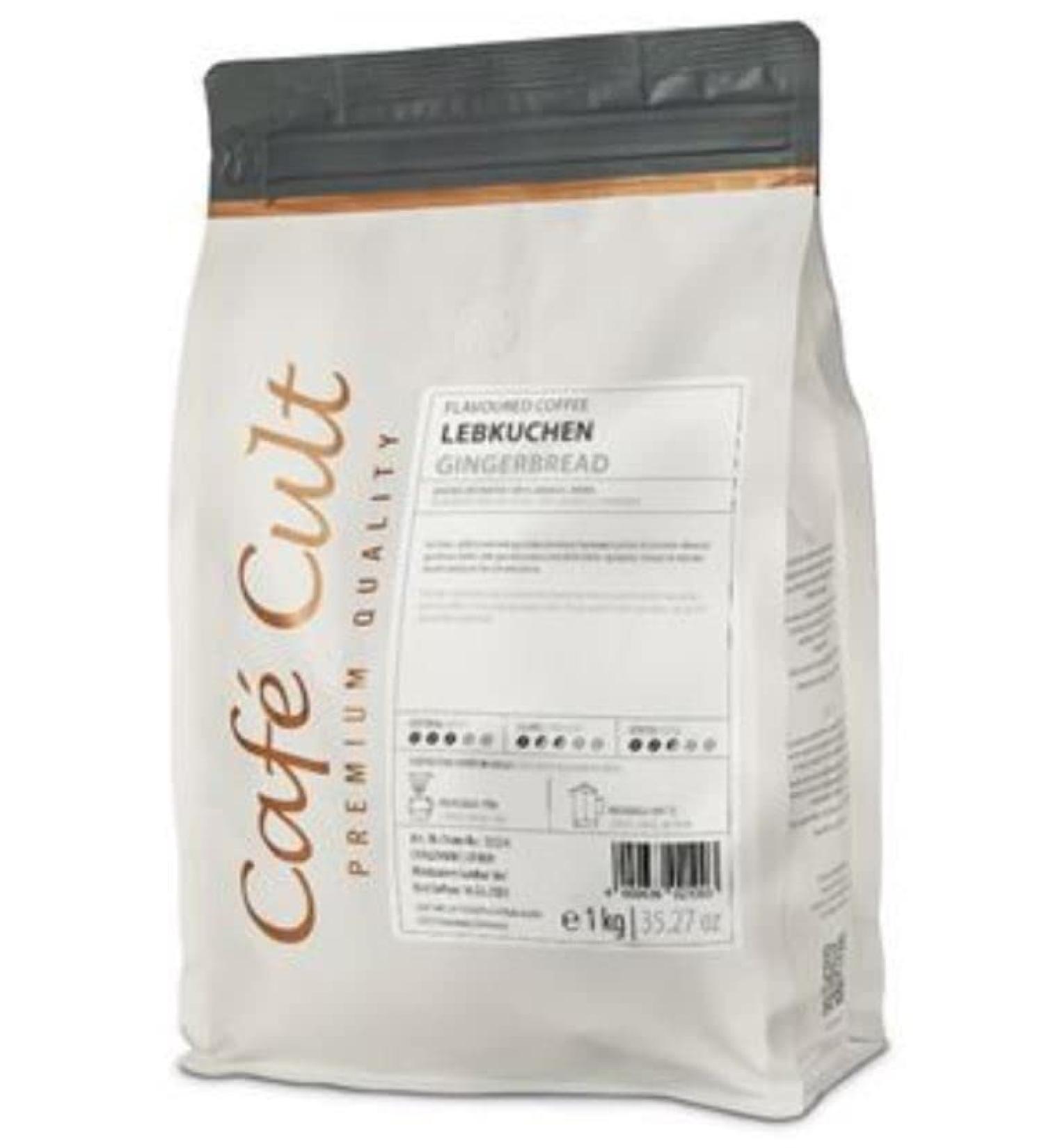 Dethlefsen Balk teemando Coffee gingerbread in 1 kg bag whole bean flavoured - Buy Online on GoSupps.com