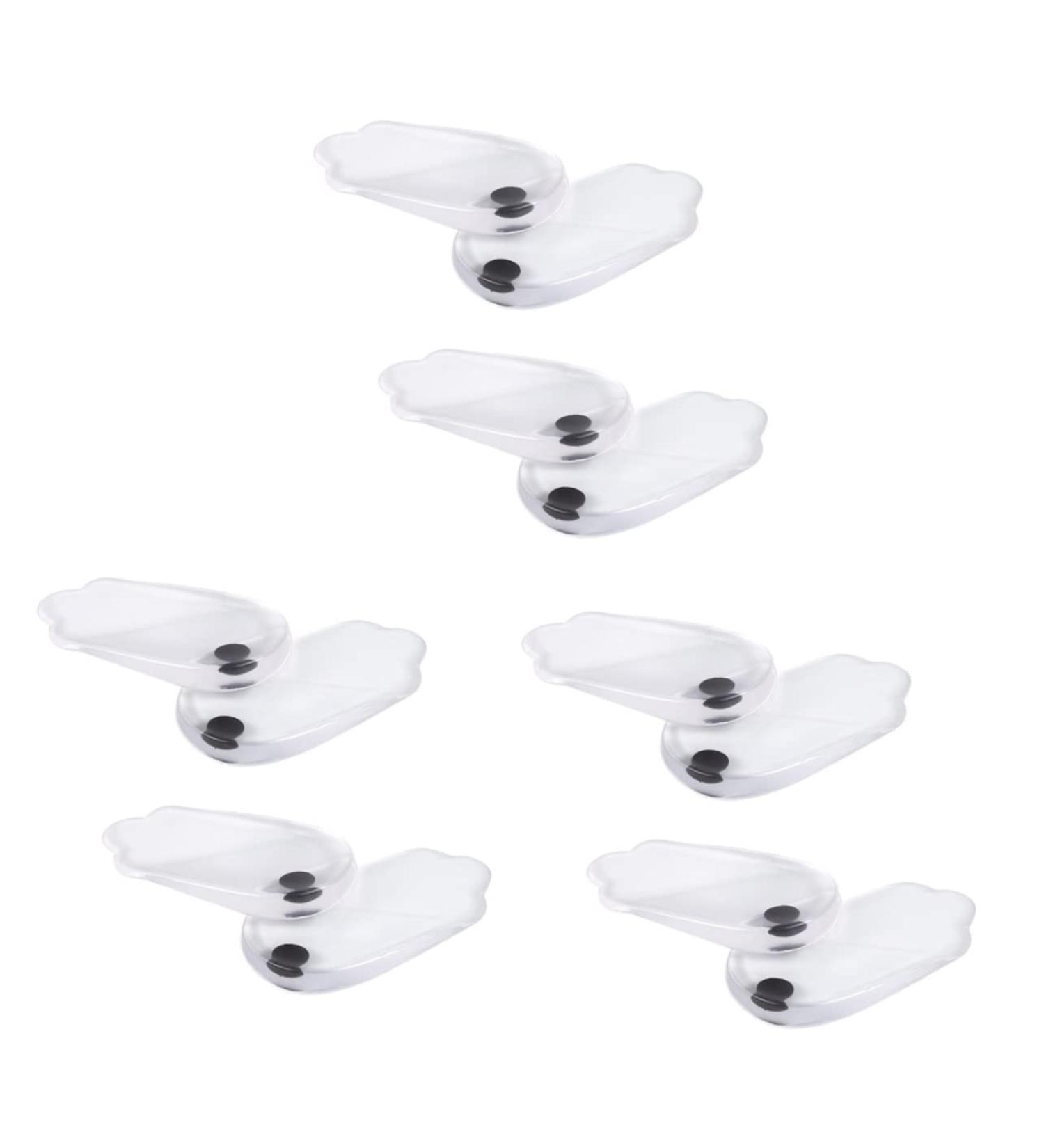 FOMIYES Silicone Gel Shoe Pads - 6 Pairs Orthopedic Insoles & Arch Support for O/X Leg Correction - Buy Online on GoSupps.com