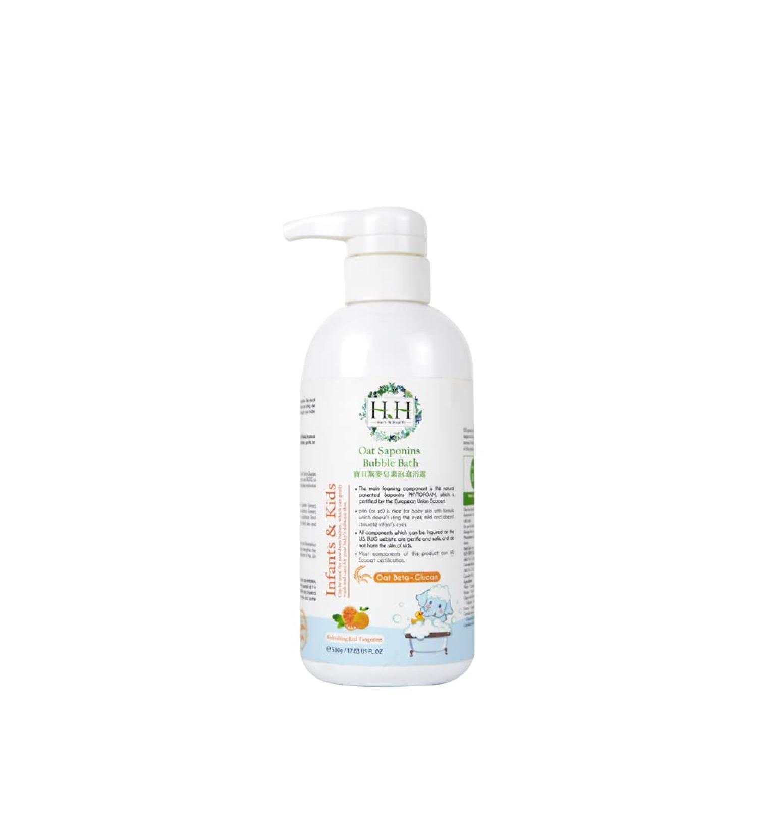 Buy HH Oat Saponins Bubble Bath 500g - Red Tangerine | International Shipping Available - Buy Online on GoSupps.com