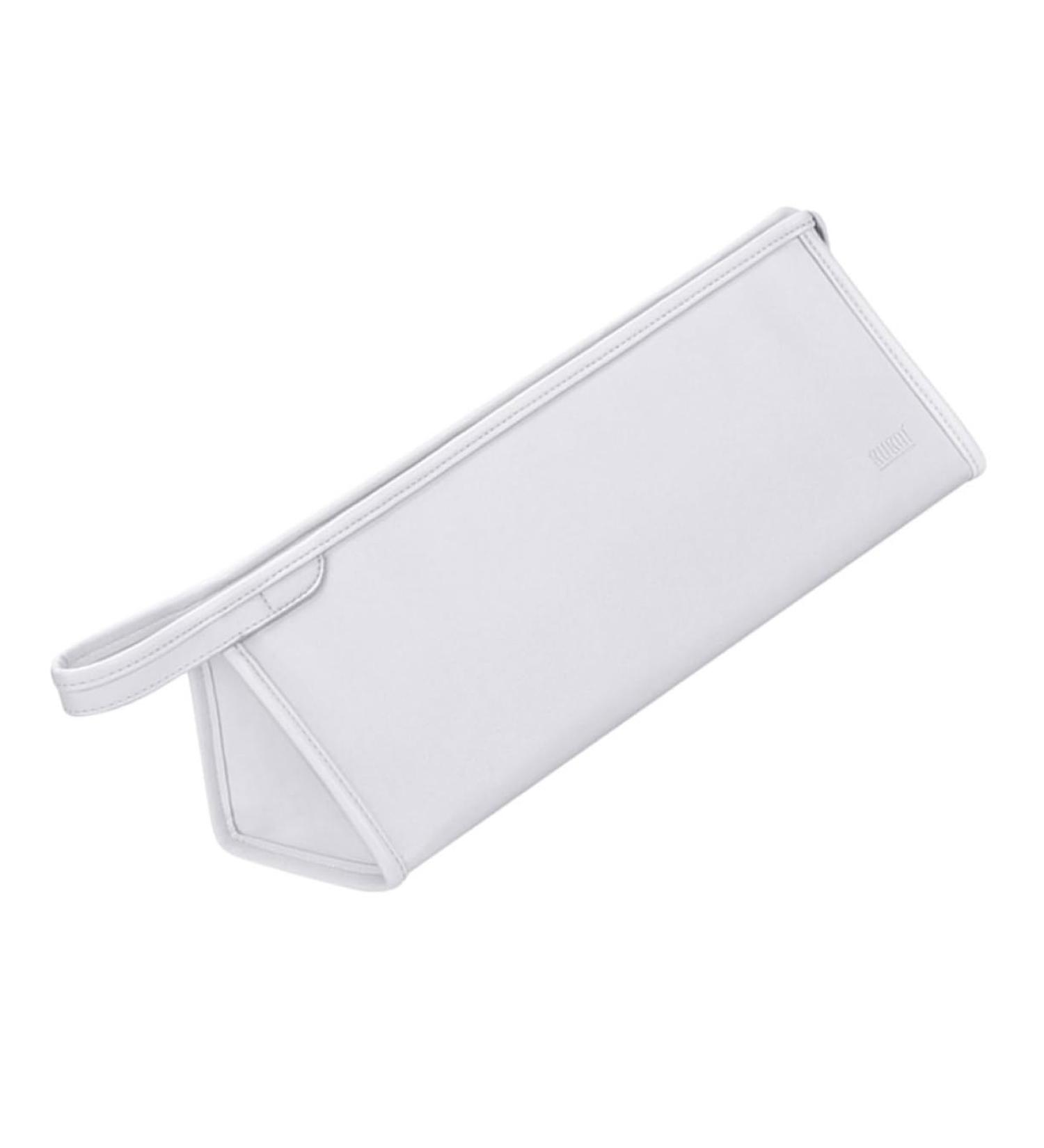 Outanaya Hair Dryer Storage Bag Cosmetics Makeup Holder Travel Makeup Kit Hair Dryer Curler Silver Nylon - Buy Online on GoSupps.com