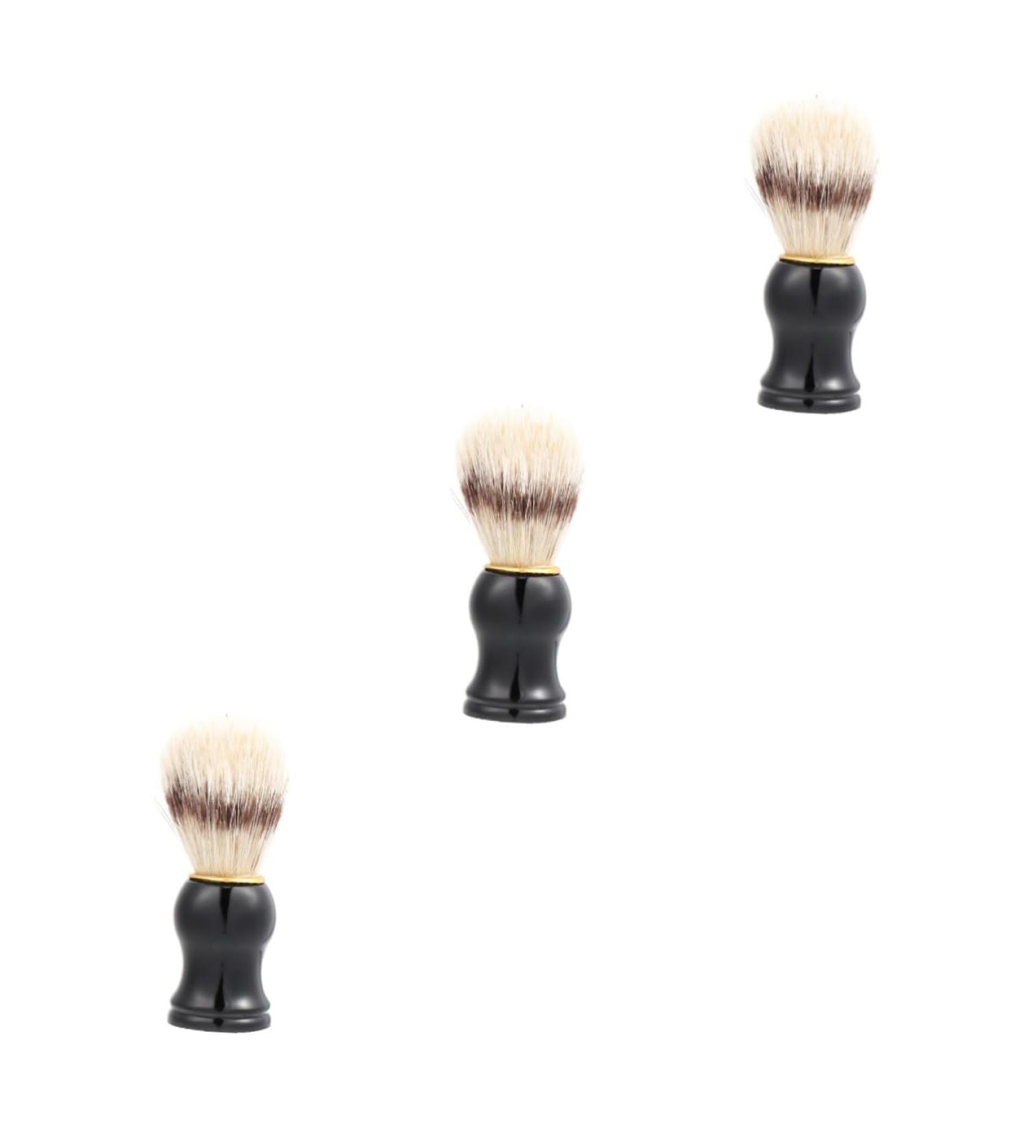 Buy MAGICLULU 3 Pcs Shaving Brush Set - Nylon Beard & Hair Brush for Men | International Shipping Available - Buy Online on GoSupps.com