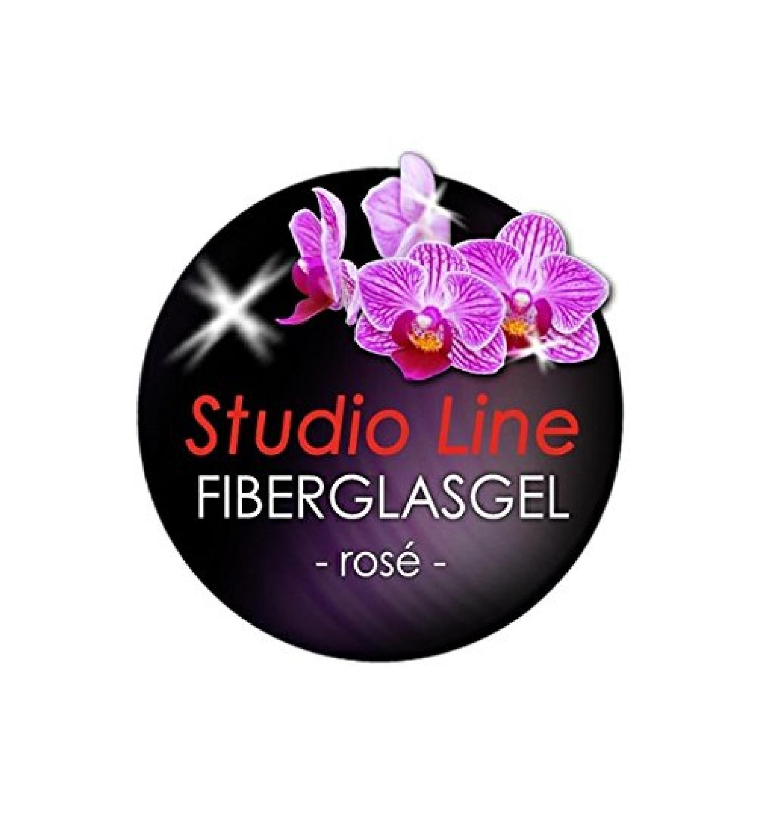 Studioline Fiberglasgel Ros 15ml