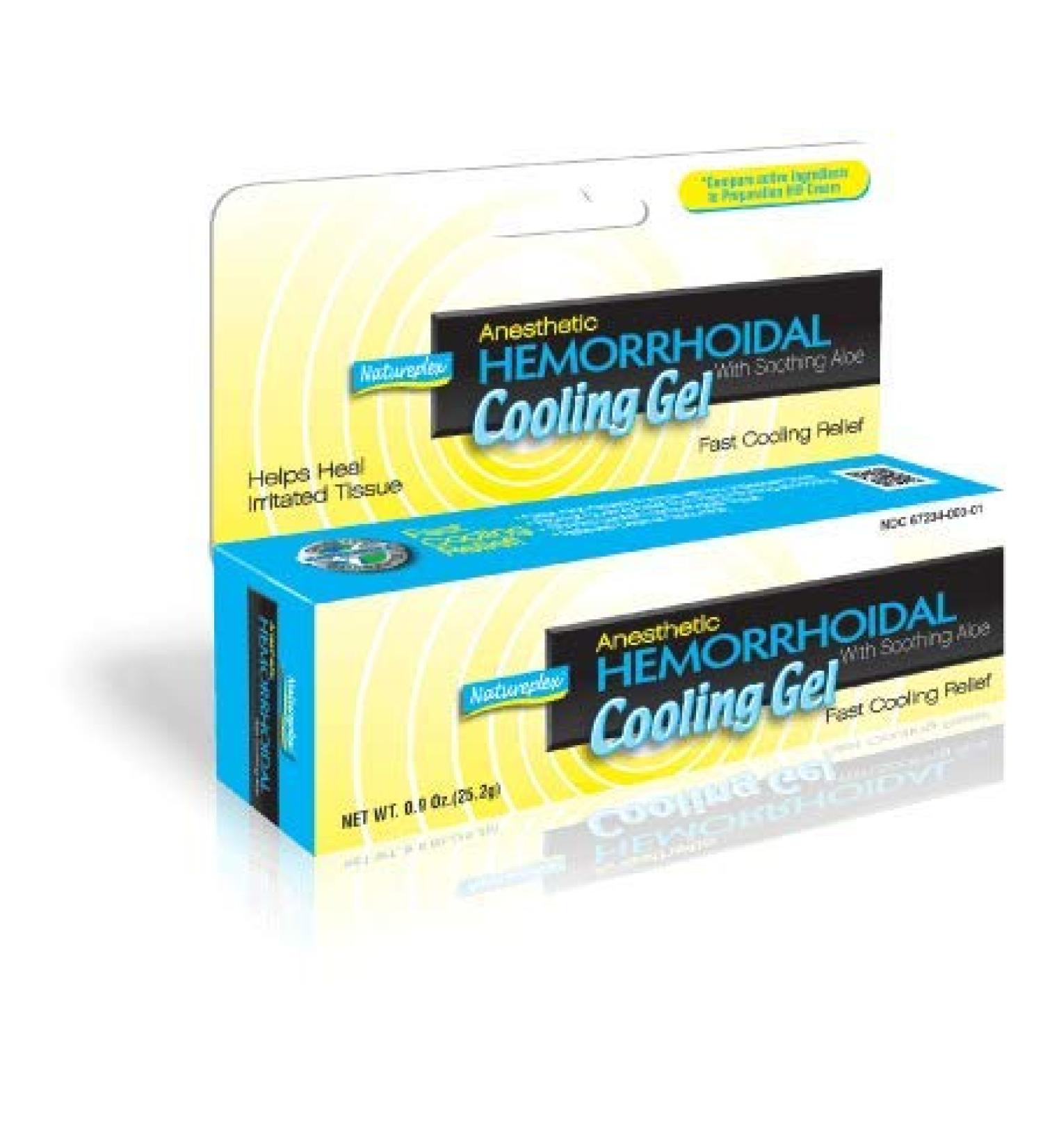 Natureplex Anesthetic Hemorrhoidal Cooling Gel with Soothing Aloe