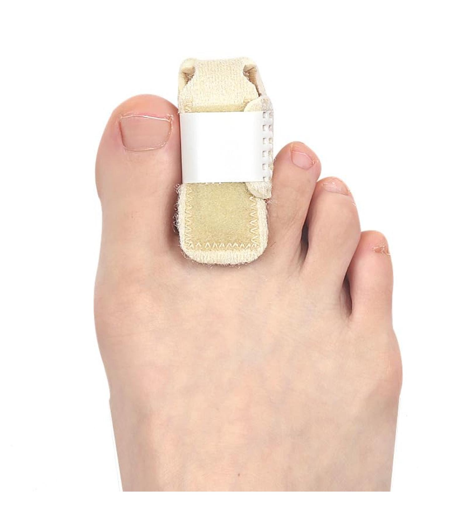 RooRuns Toe Alignment Kit - 2-Piece Splint Set for Hammer Toe Bent Toe & Toe Injuries | Worldwide Shipping - Buy Online on GoSupps.com