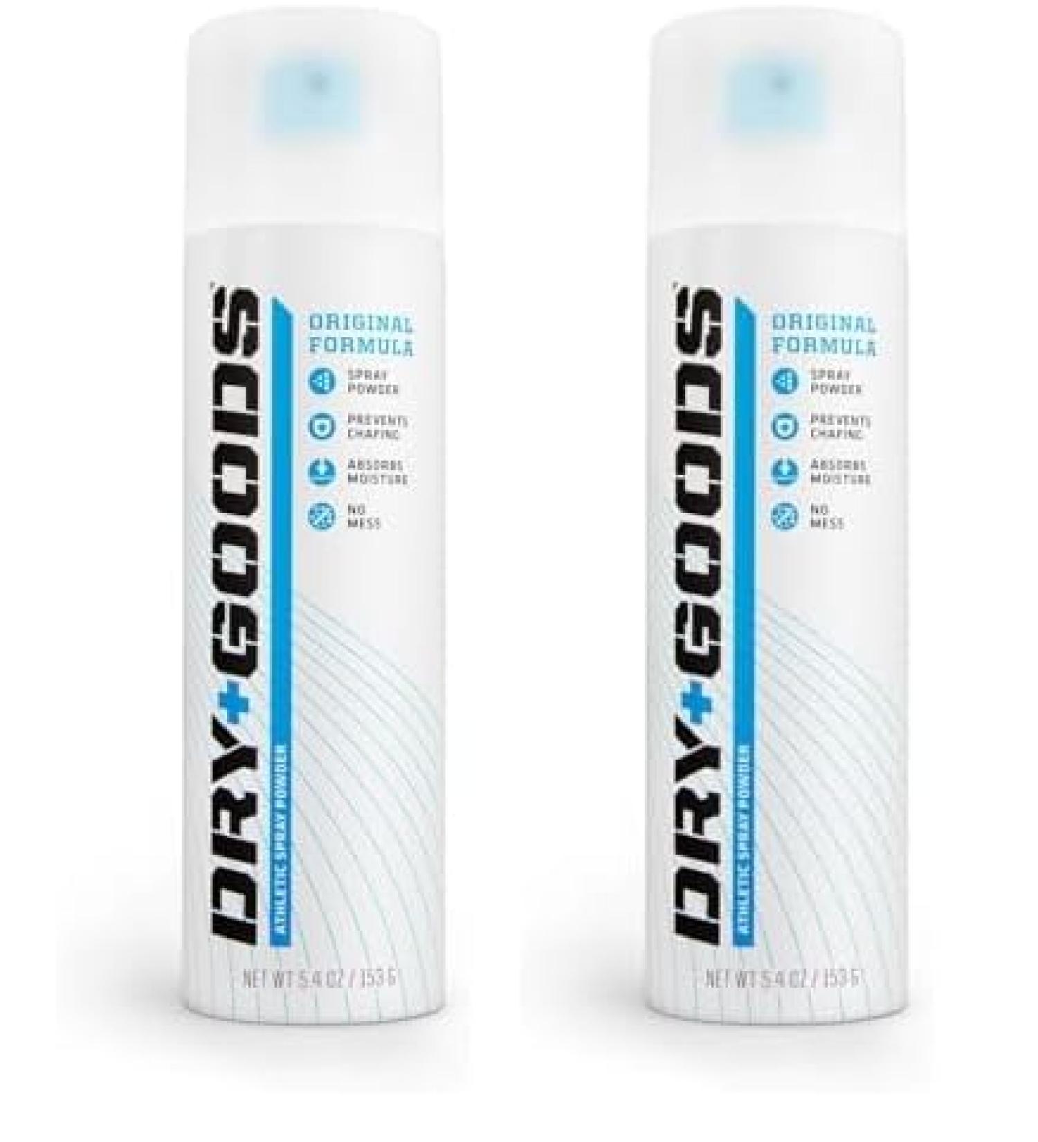 Athletic Spray Powder-Original-5.4 oz (Pack of 2) Original 5.4 Ounce (Pack of 2) - Buy Online on GoSupps.com