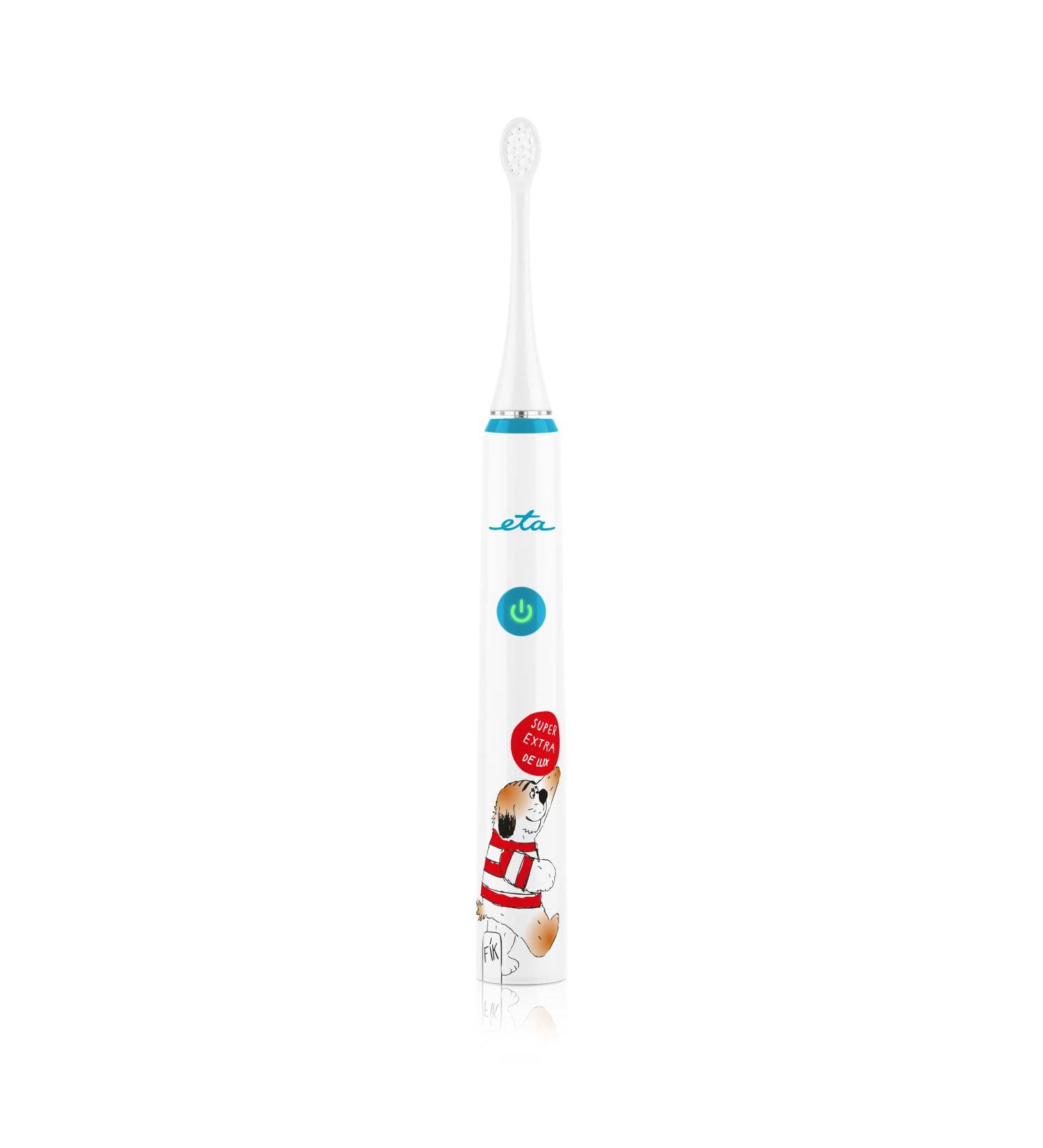 ETA Sonic Toothbrush for Children - Sonetic 42 000 Movements/Min 4 Cleaning Modes Blue | Best Kids Electric Toothbrush - Buy Online on GoSupps.com