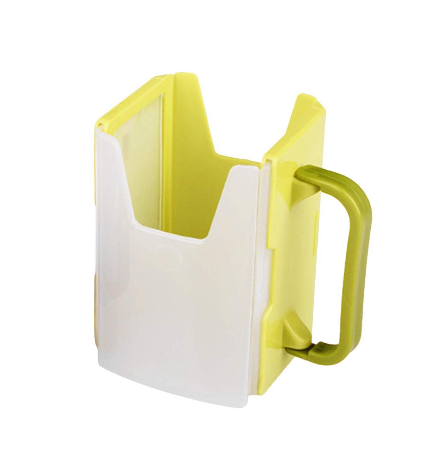 Adjustable Milk Carton Cup Holder for Babies and Toddlers - Green | Drinking Training Essential - Buy Online on GoSupps.com