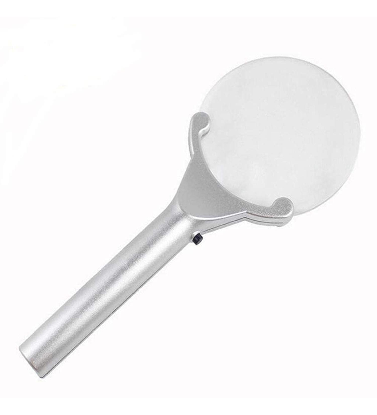 Magnifier Handheld Magnifier Reading Magnifier Portable Magnifier LED Light 2.5X 6X - Buy Online on GoSupps.com