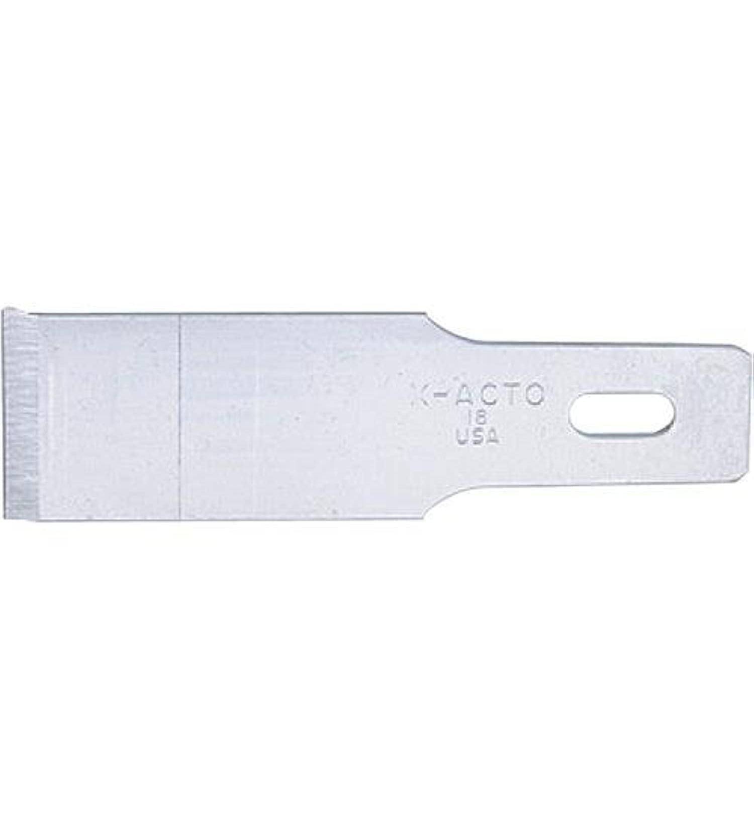 X-Acto H0859#18 Heavyweight Chiseling Blades - Pack. of 5 (SKU X218) - Buy Online on GoSupps.com