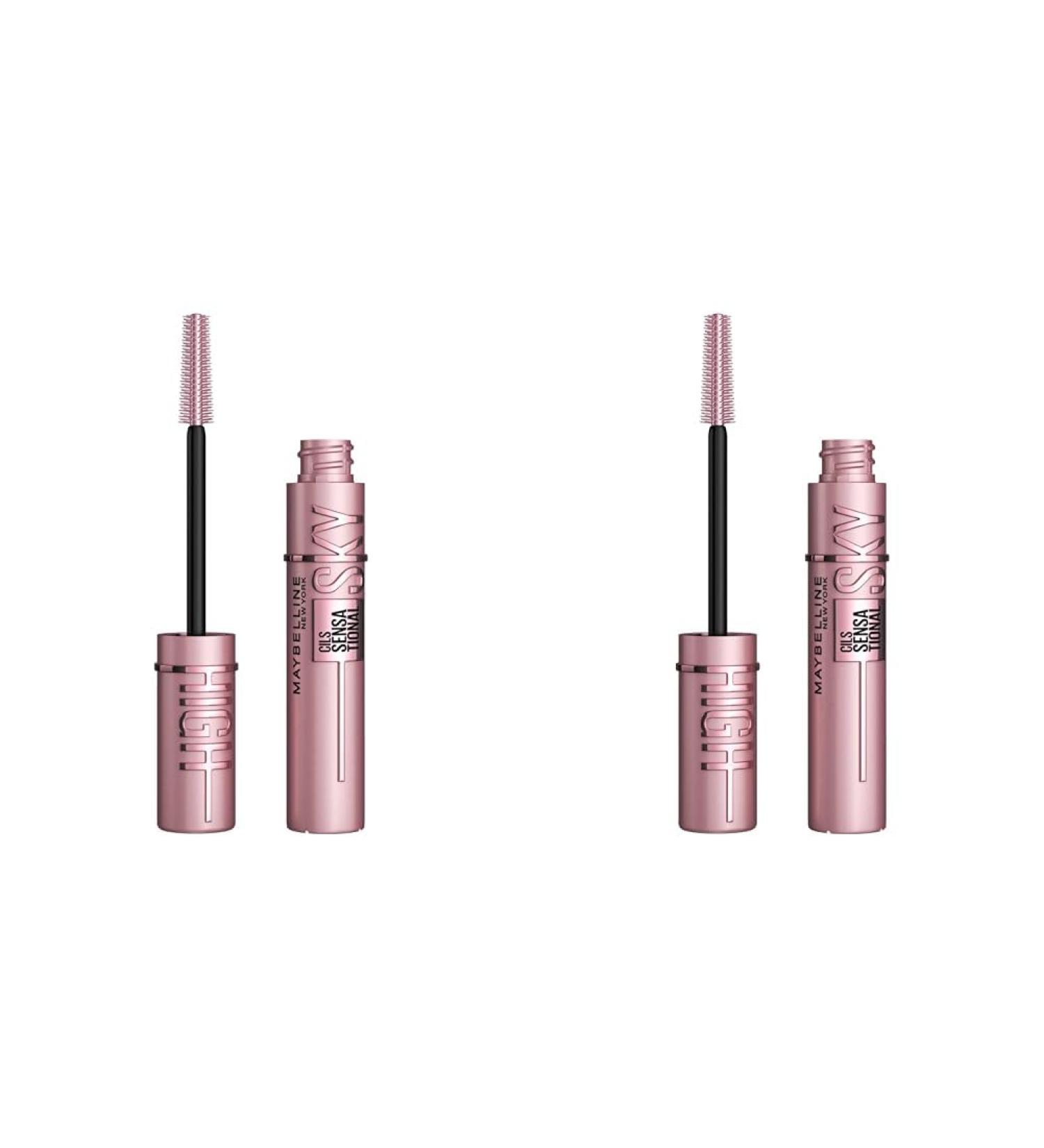 Maybelline New-York - Mascara volume et longueur - Sky High Teinte : Marron 7 2 ml (Lot de 2) - Buy Online on GoSupps.com