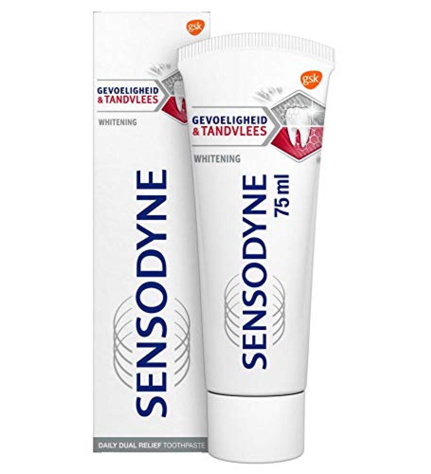 Sensodyne SENSODYNE Pack of 6 toothpastes - Sensitivity and Gum Whitening - 75 ml