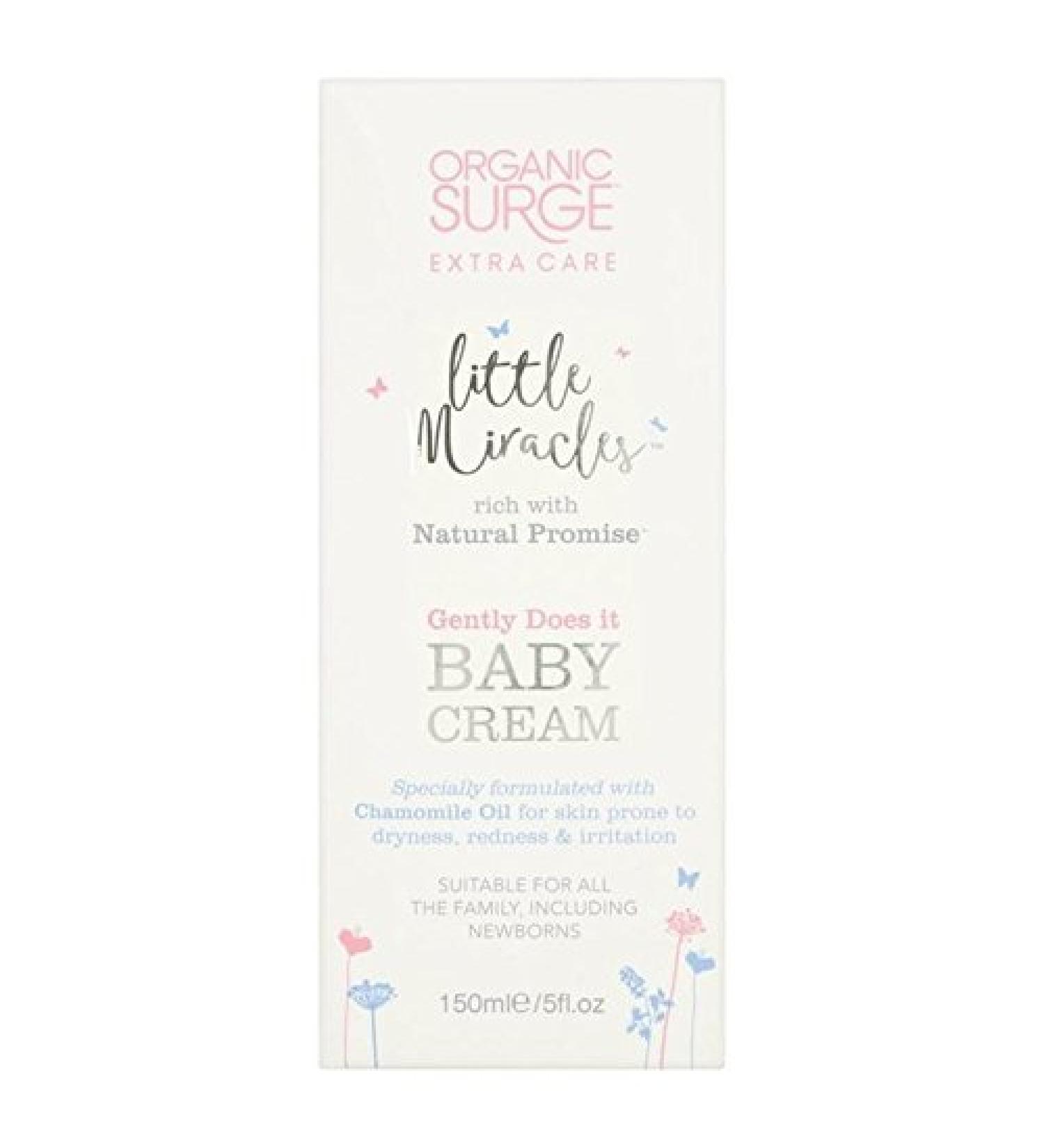 Organic Surge Protectors Little Miracles Do Soft Baby Cream 150ml (Pack of 4)