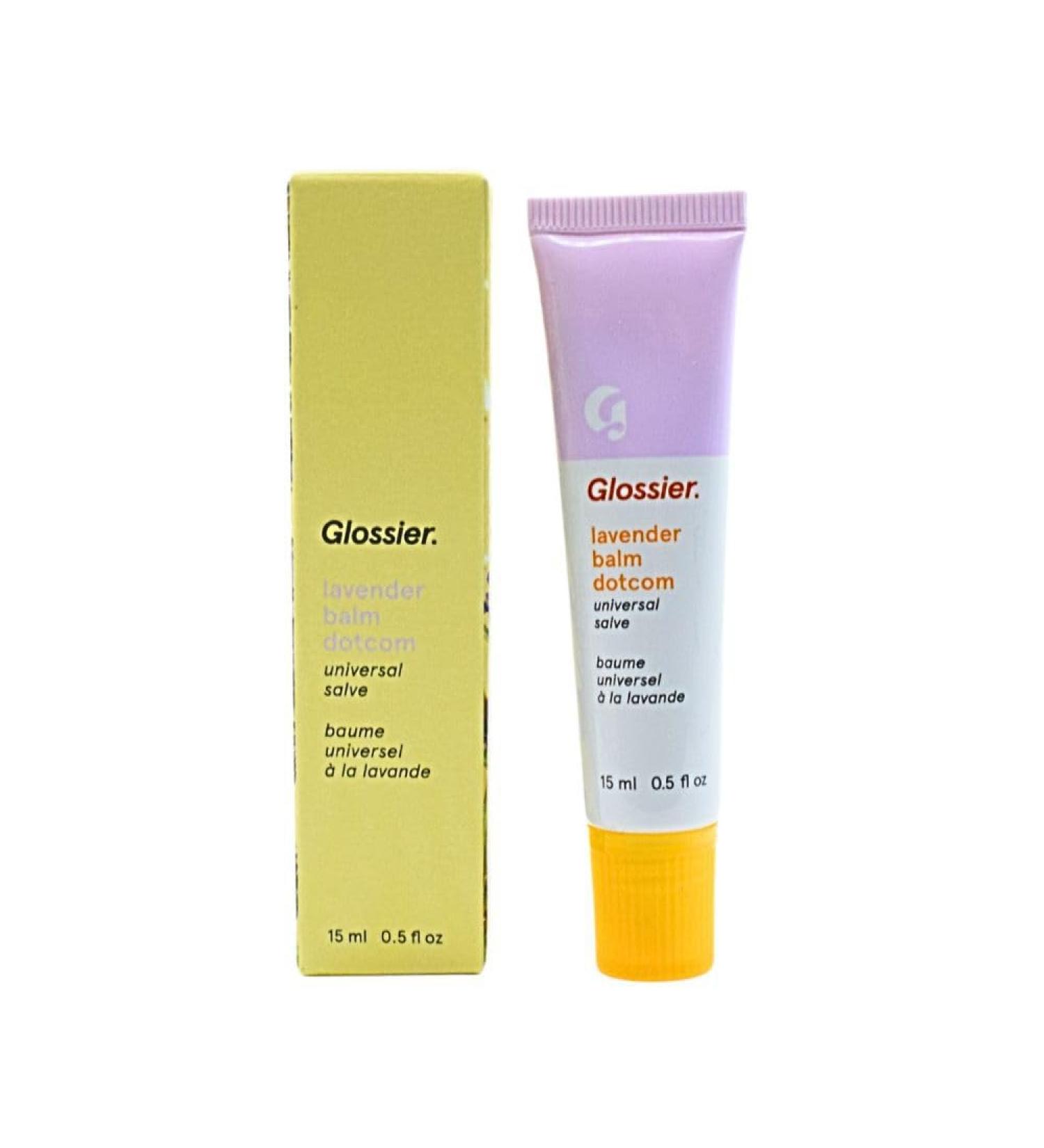 Glossier Balm Dotcom Lip Balm & Skin Salve - Lavender - Sheer Purple Tint | International Shipping Available - Buy Online on GoSupps.com