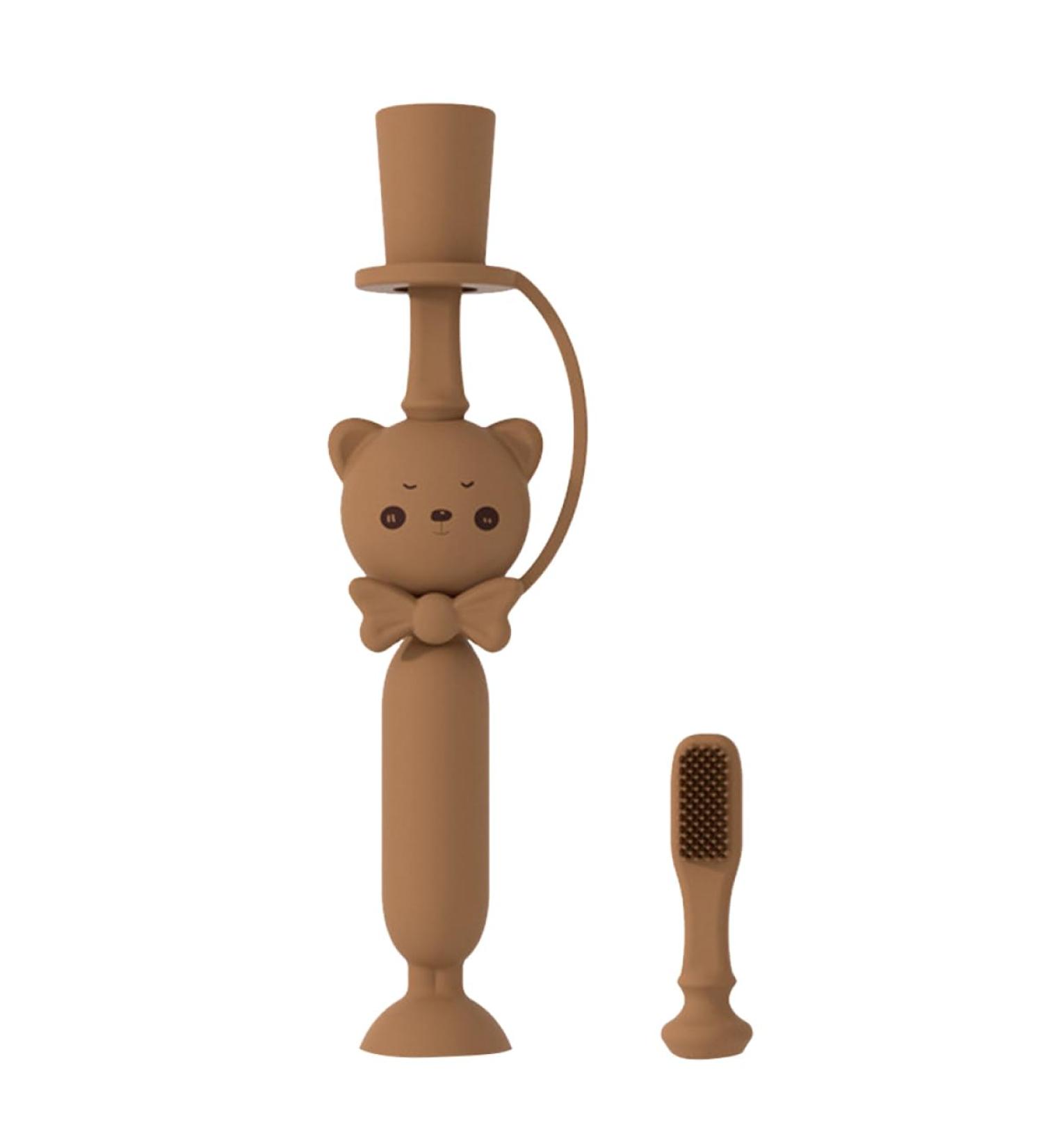 Goohochy Biting Toys & Baby Toothbrush | Soft Bristle Oral Care for Kids | Silicone Toothbrush for Children - Buy Online on GoSupps.com