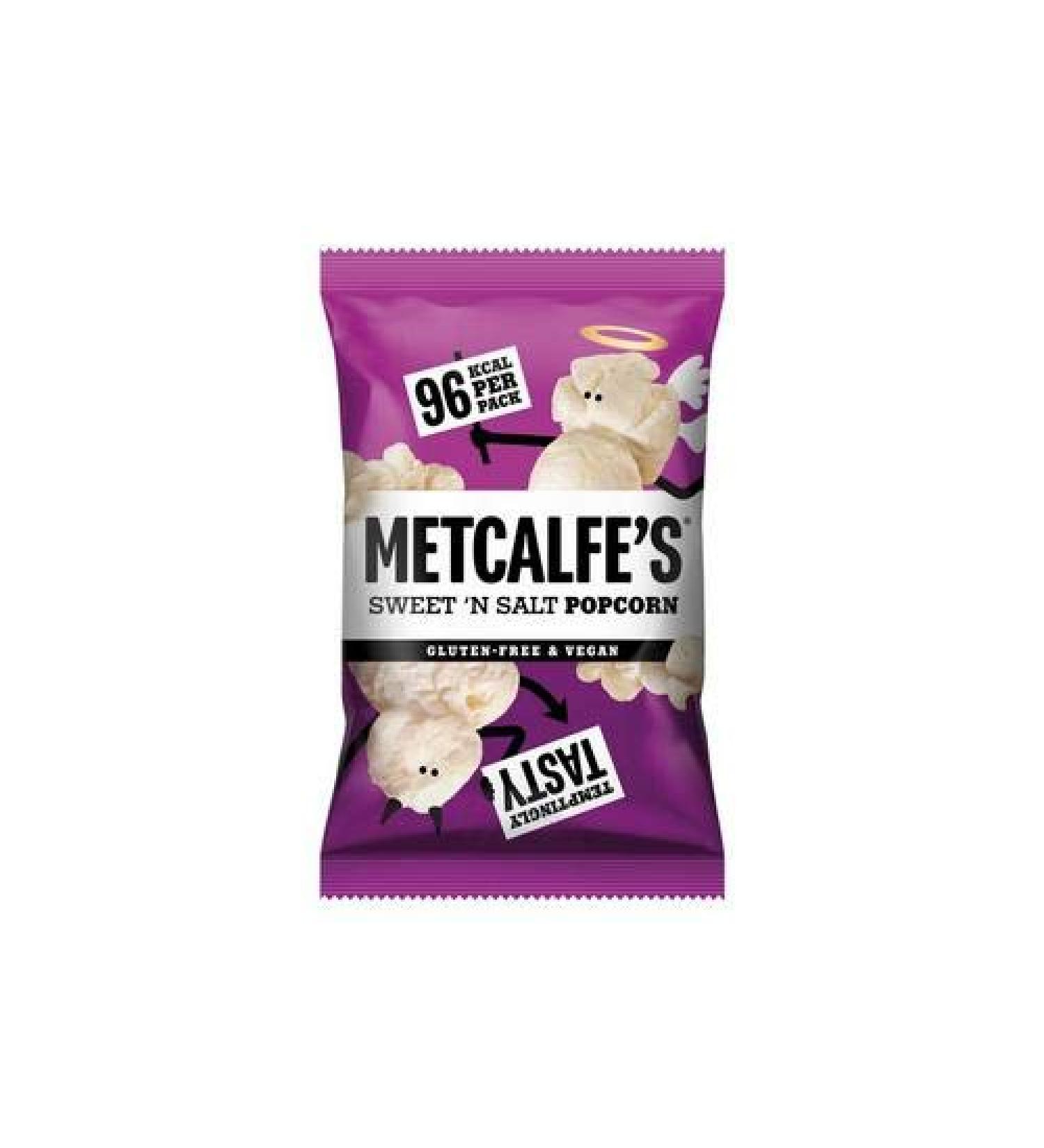 Metcalfe's Sweet N Salt Popcorn 24 x 20 g